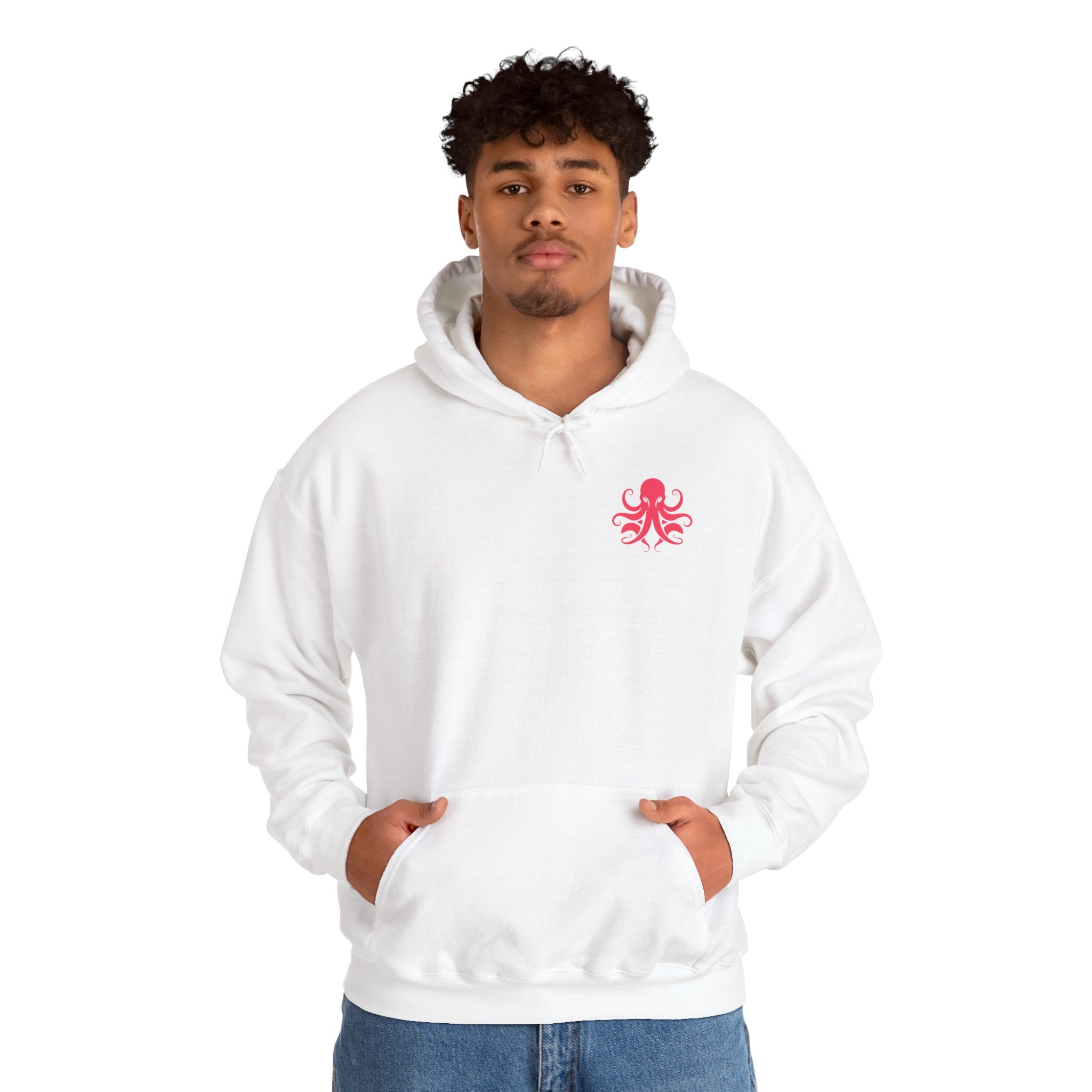 Adult Hoodie Deep Dive Octopus-Themed Hoodie