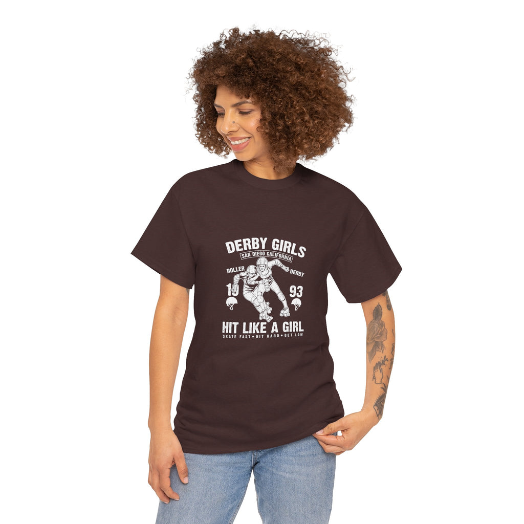 Derby Girls Hit Like a Girl T-Shirt