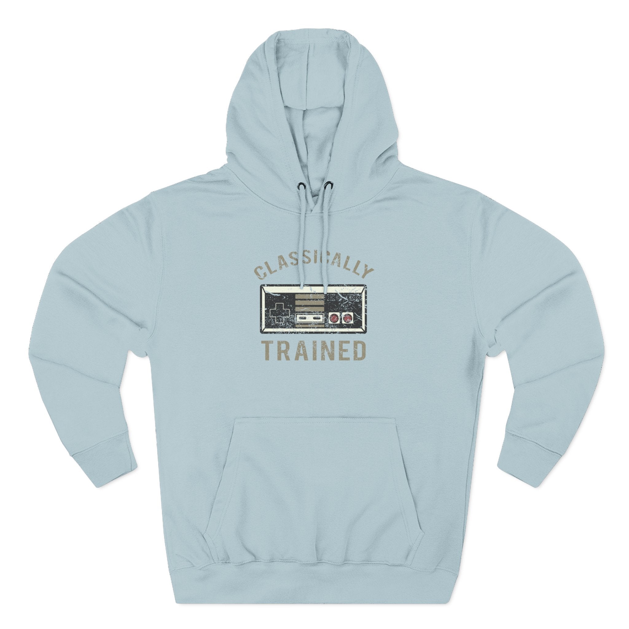 Gamer Fleece Hoodie - Classically Trained, Cozy Sweatshirt Gift