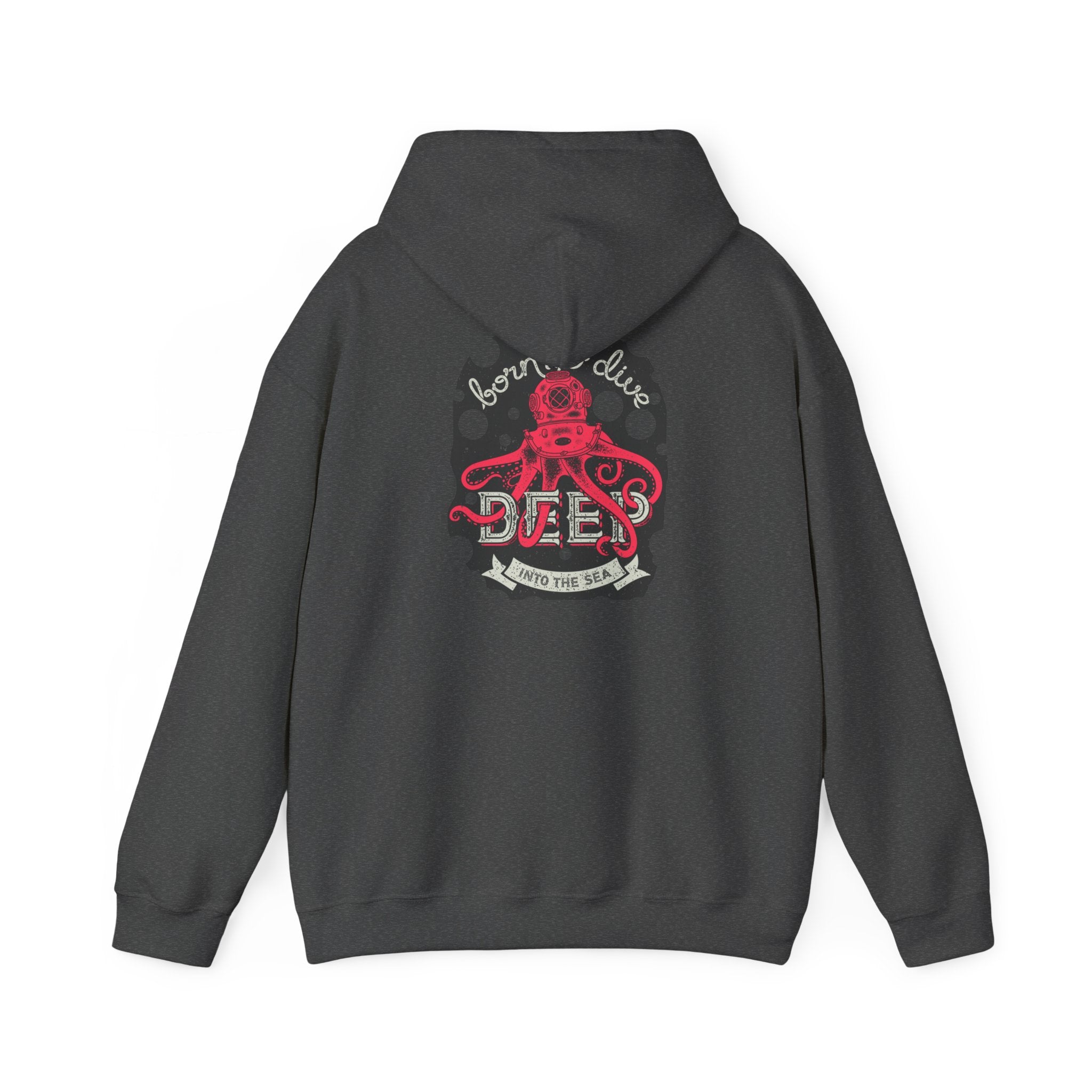 Adult Hoodie Deep Dive Octopus-Themed Hoodie