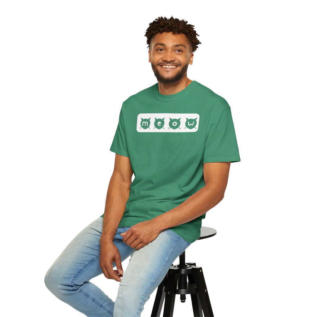Cat Lover's Meow Unisex T-shirt, Soft Casual Tee