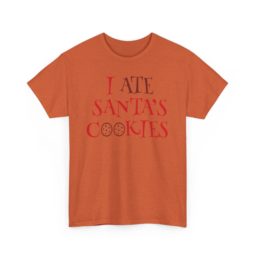 I Ate Santa's Cookies Christmas Tee — Funny Holiday Kids & Adult T-Shirt