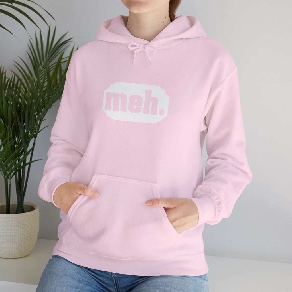 "Meh" Hoodie for Laid-Back Causal Outfit