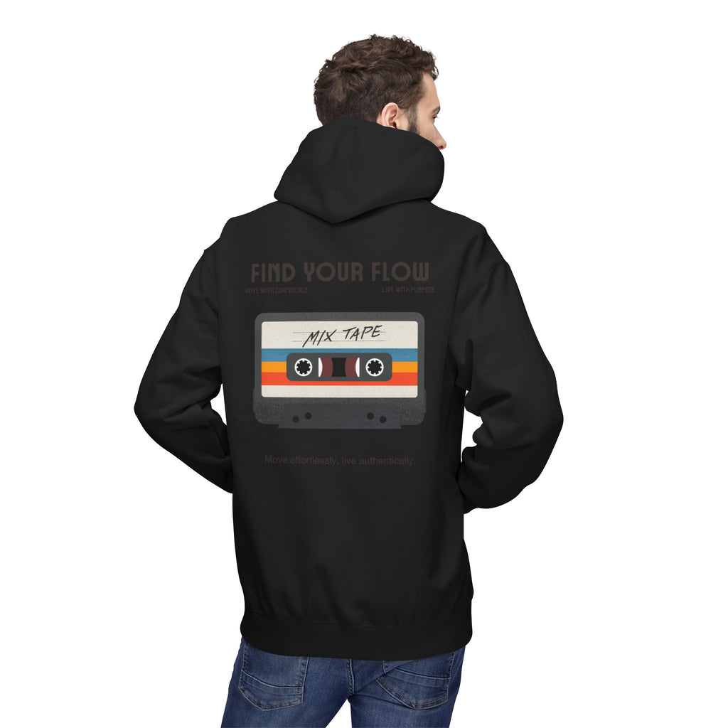 Find Your Flow Retro Mix Tape Hoodie