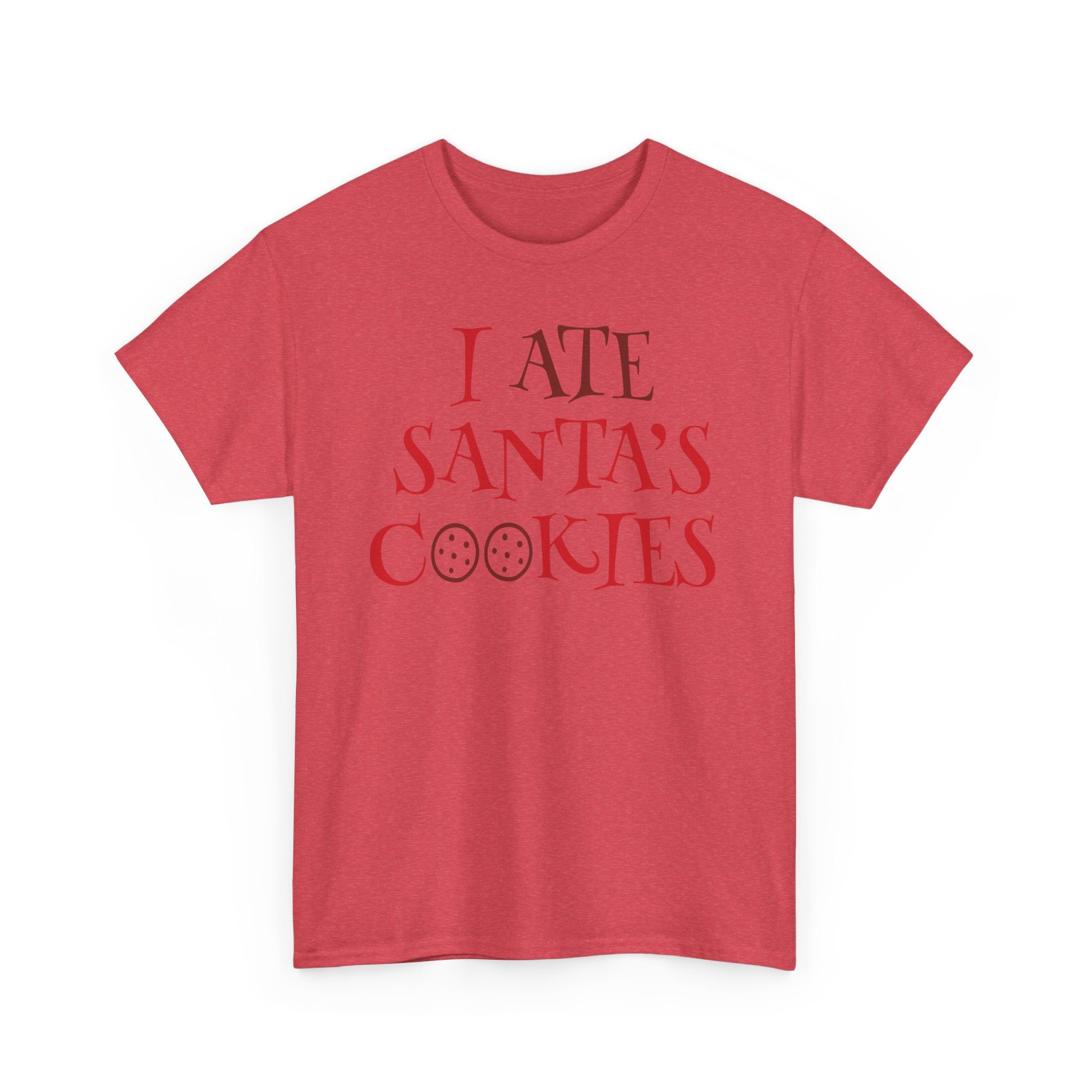 I Ate Santa's Cookies Christmas Tee — Funny Holiday Kids & Adult T-Shirt