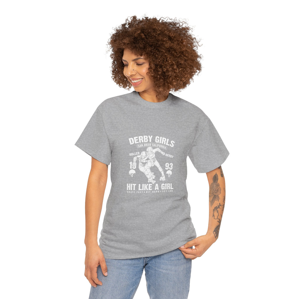 Derby Girls Hit Like a Girl T-Shirt