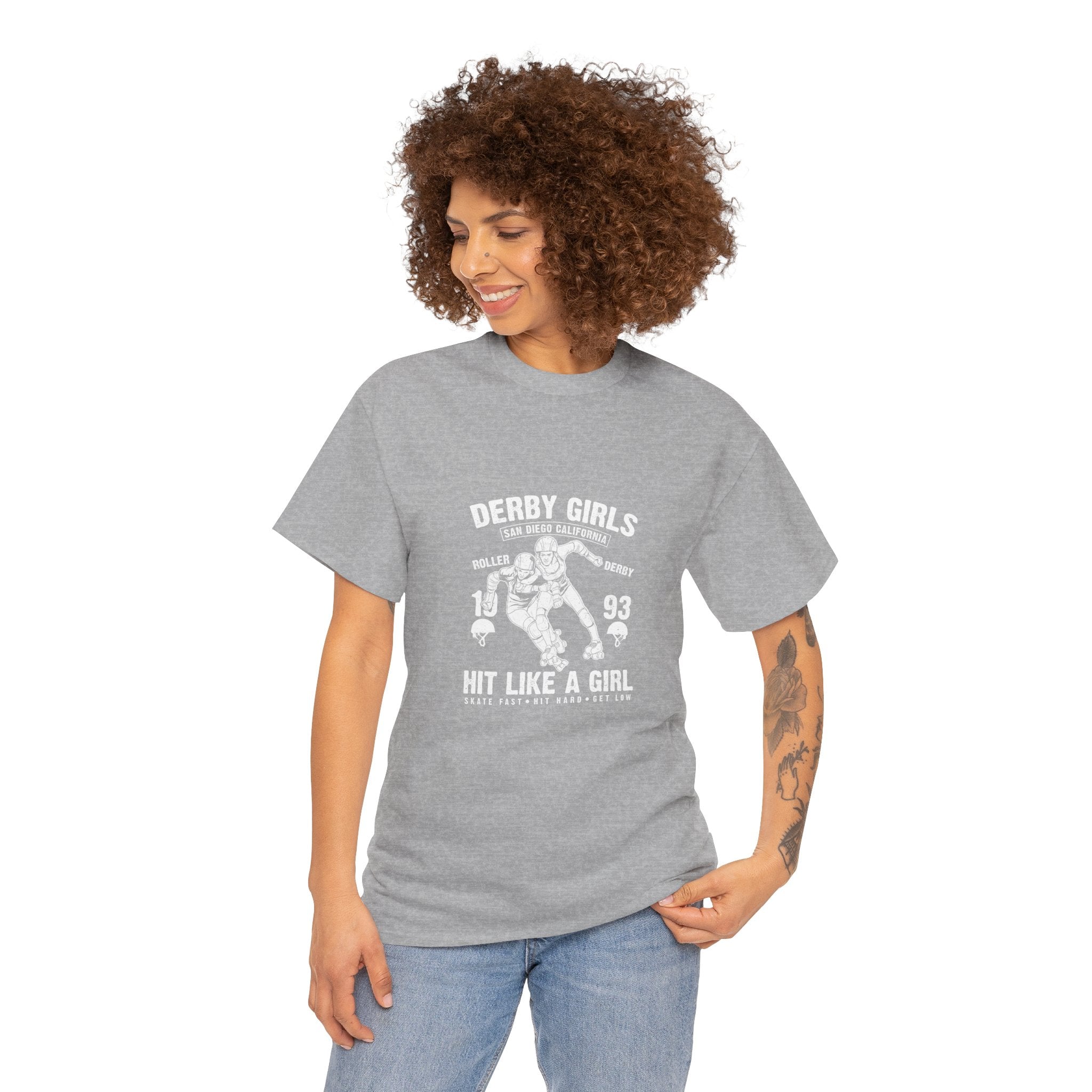 Derby Girls Hit Like a Girl T-Shirt