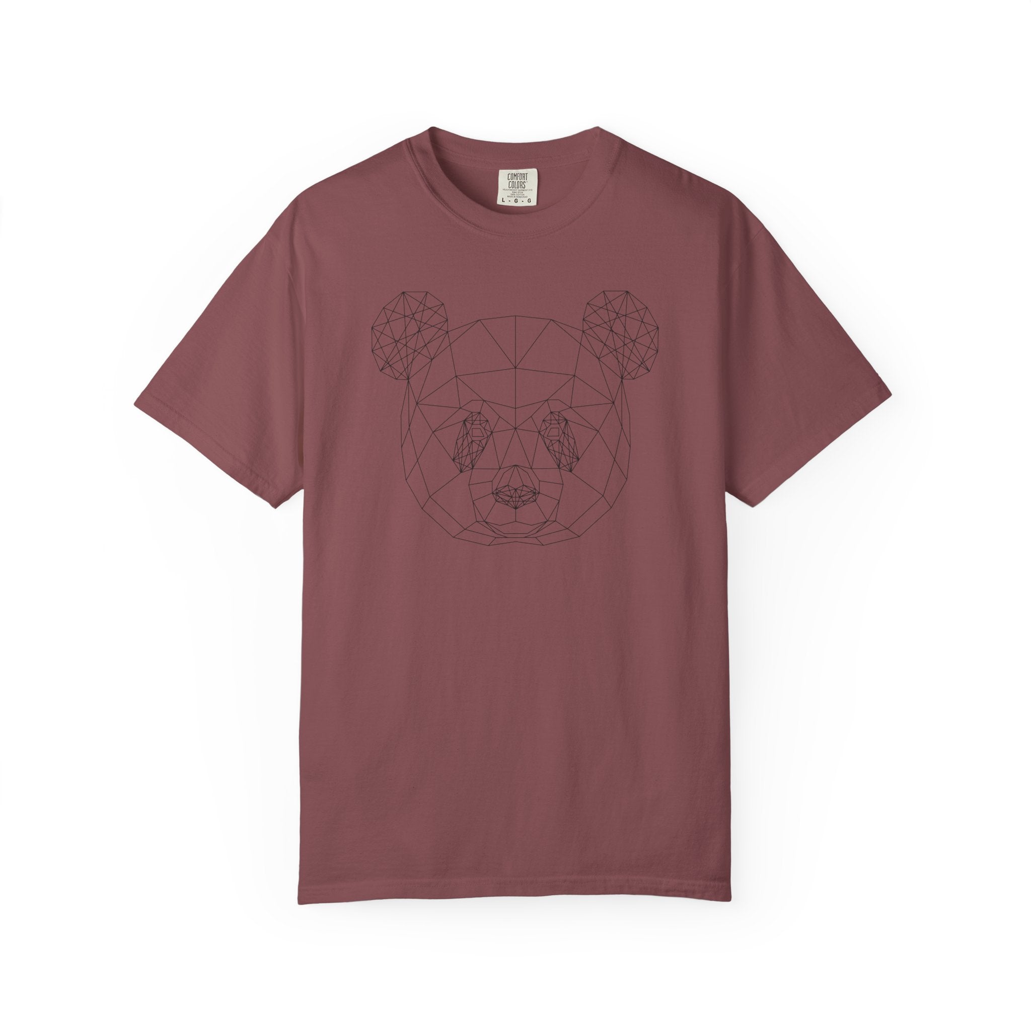 Geometric Panda T-Shirt Graphic Design Shirt