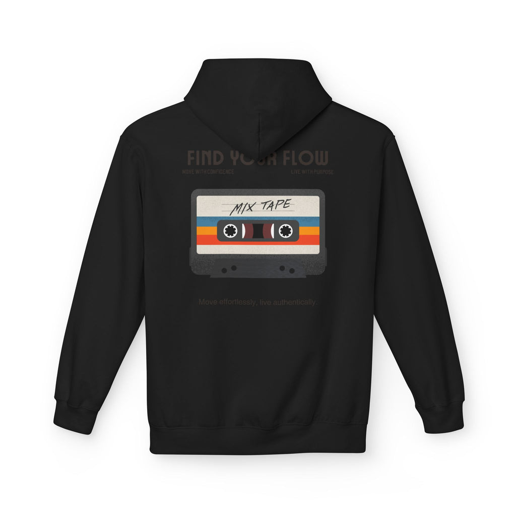 Find Your Flow Retro Mix Tape Hoodie