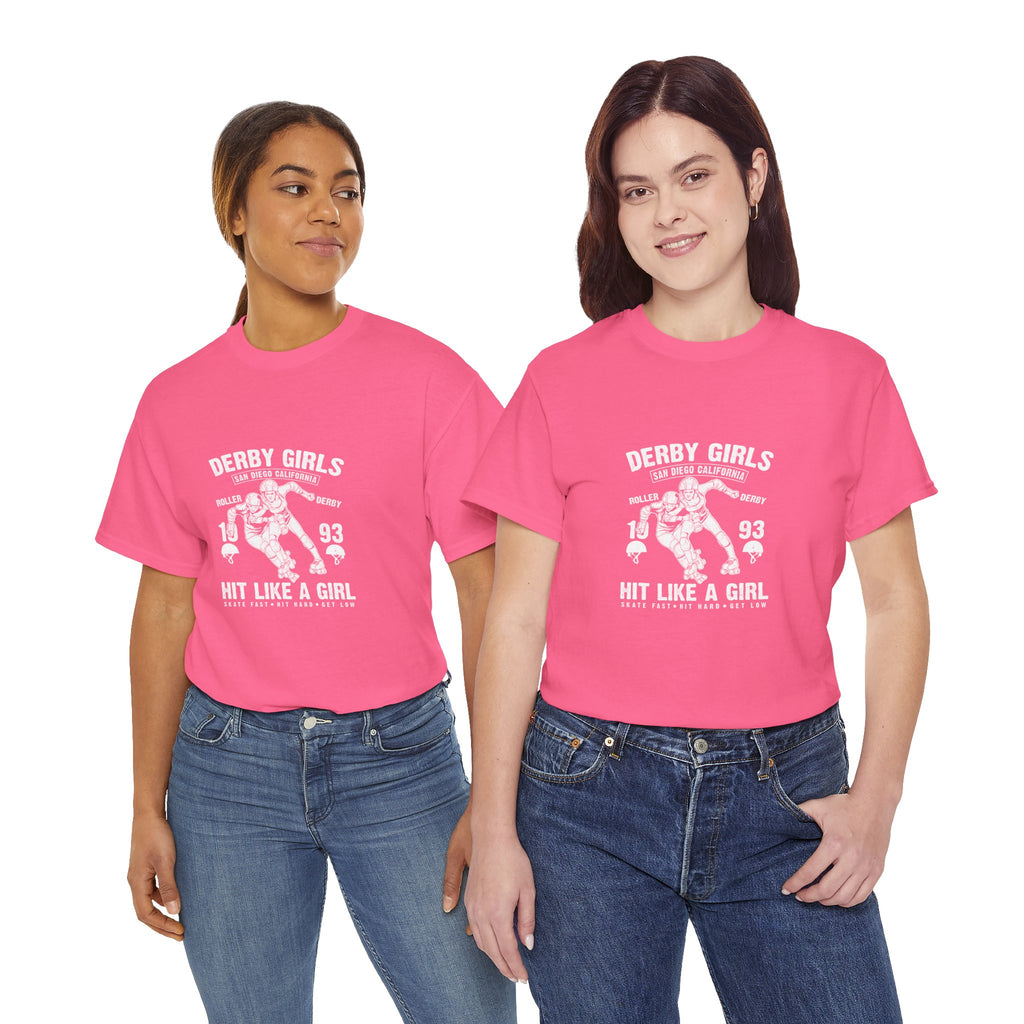 Derby Girls Hit Like a Girl T-Shirt