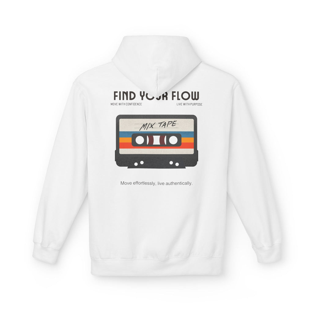 Find Your Flow Retro Mix Tape Hoodie