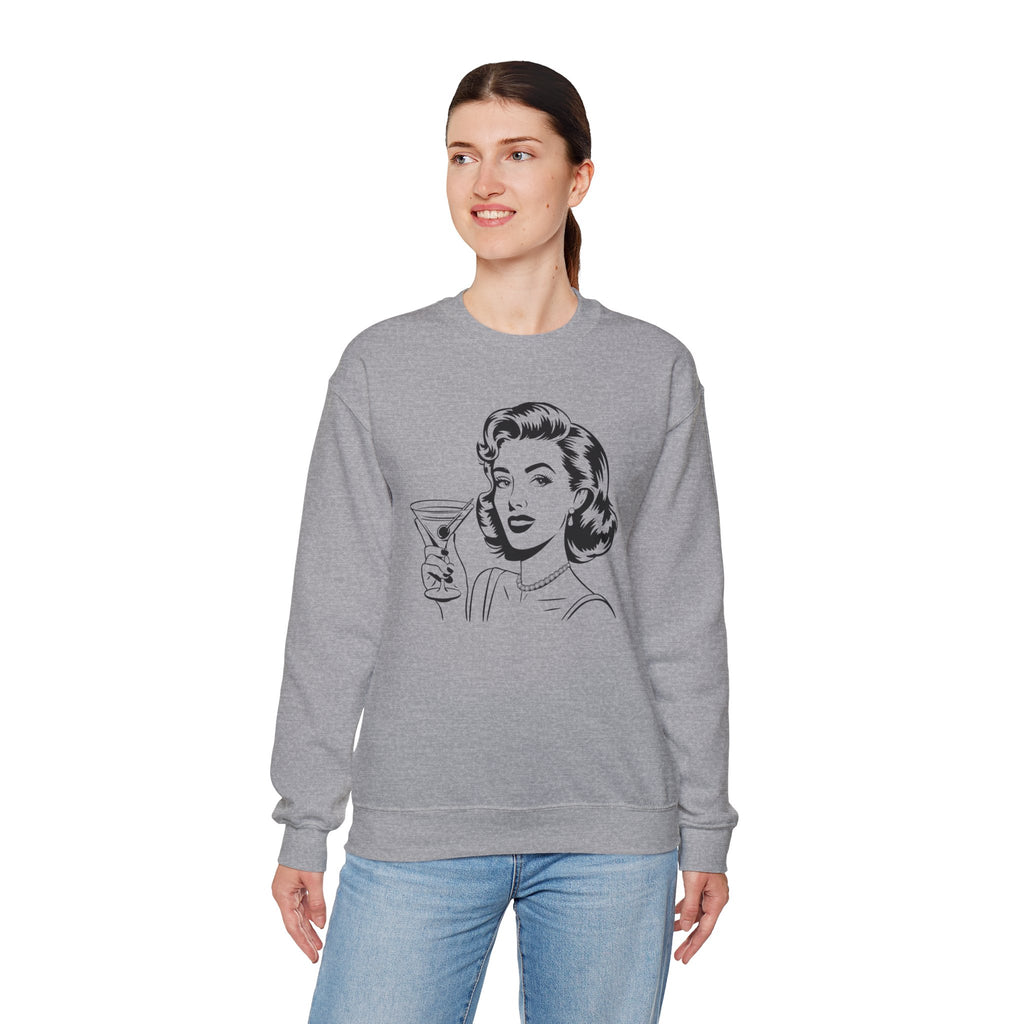 Glamour Girl Crewneck Sweatshirt Vintage Style