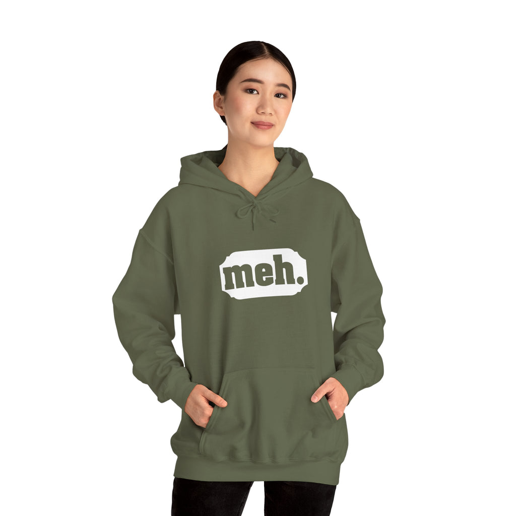 "Meh" Hoodie for Laid-Back Causal Outfit