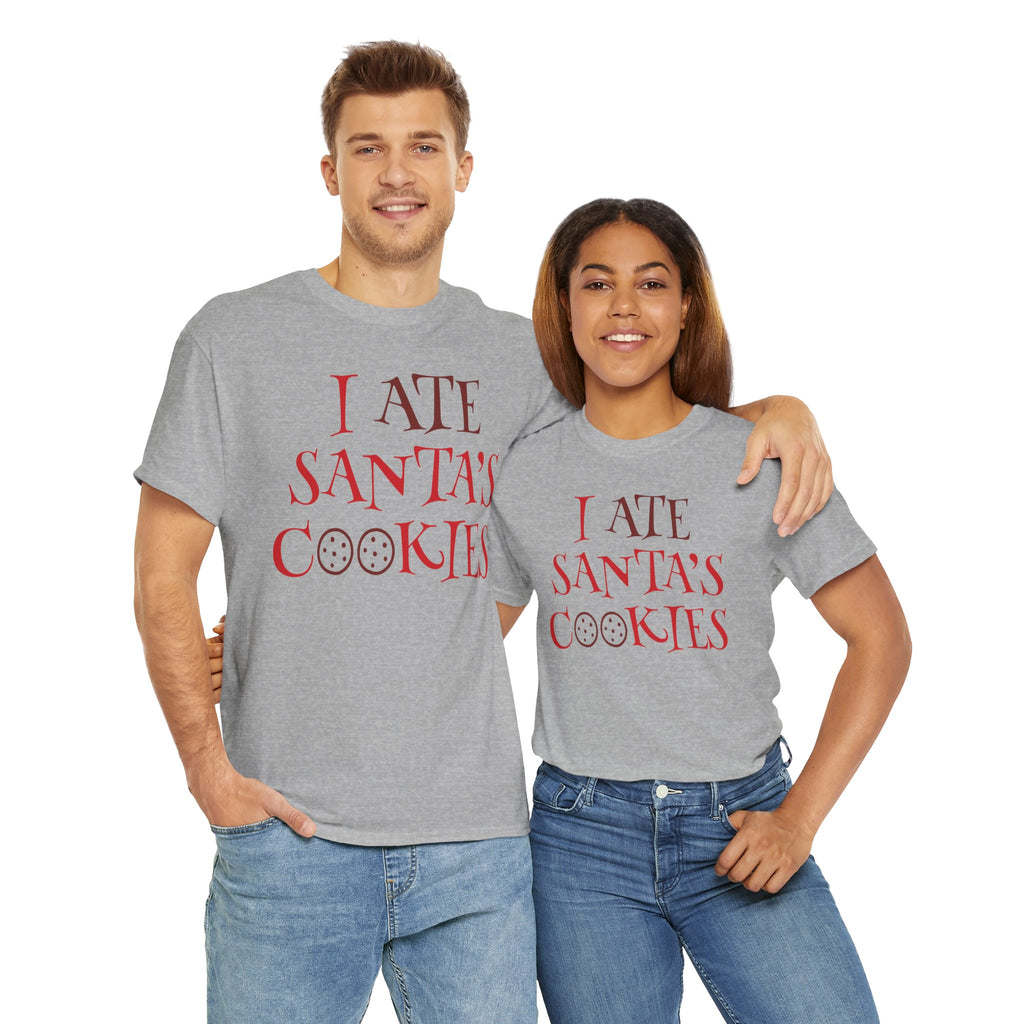 I Ate Santa's Cookies Christmas Tee — Funny Holiday Kids & Adult T-Shirt