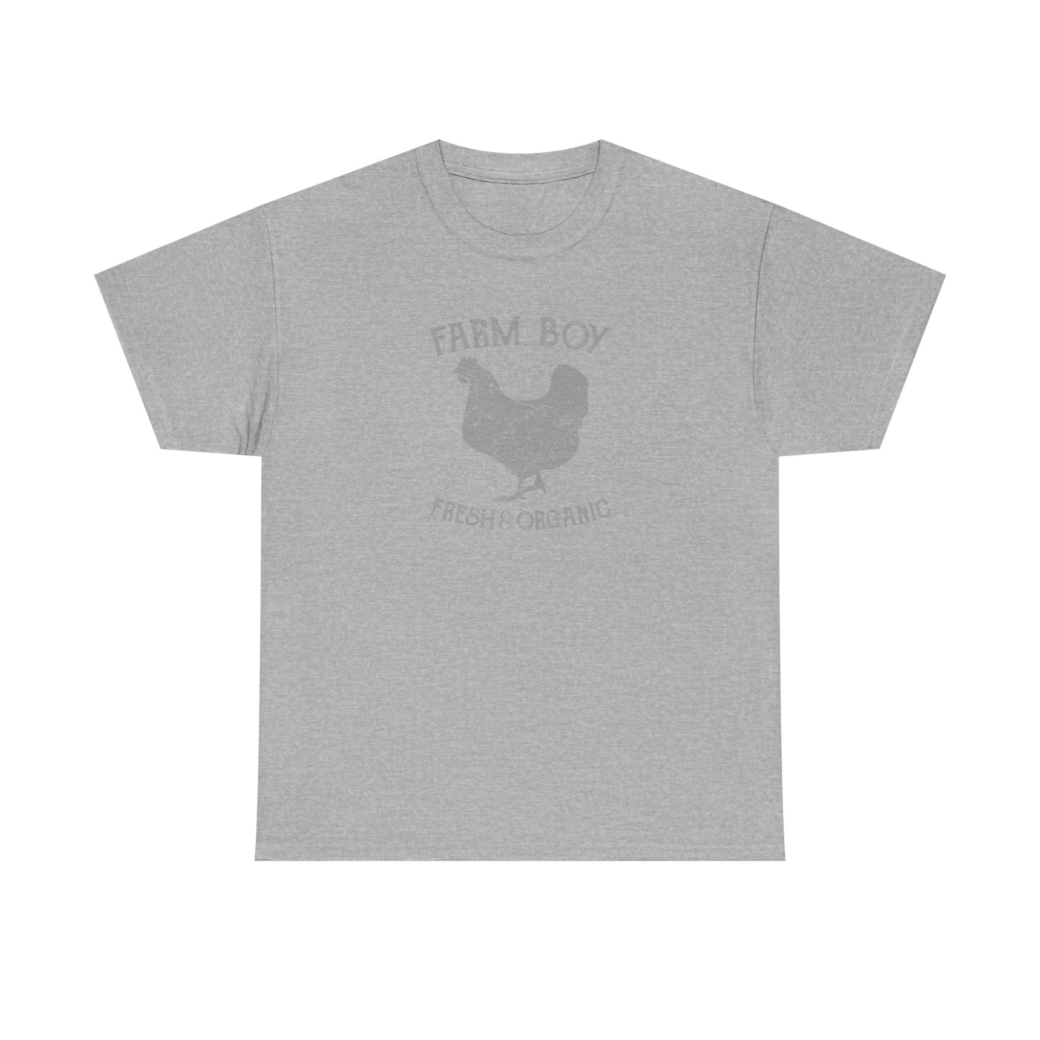 Farm Boy Fresh & Organic Heavy Cotton Tee - Country Style T-Shirt