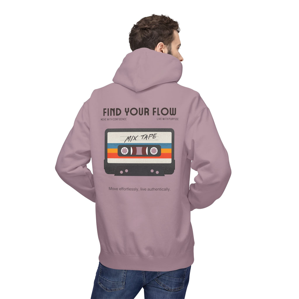 Find Your Flow Retro Mix Tape Hoodie
