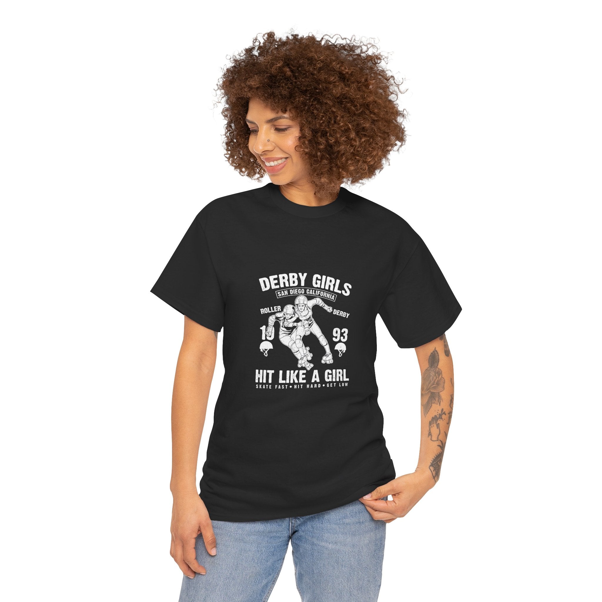 Derby Girls Hit Like a Girl T-Shirt