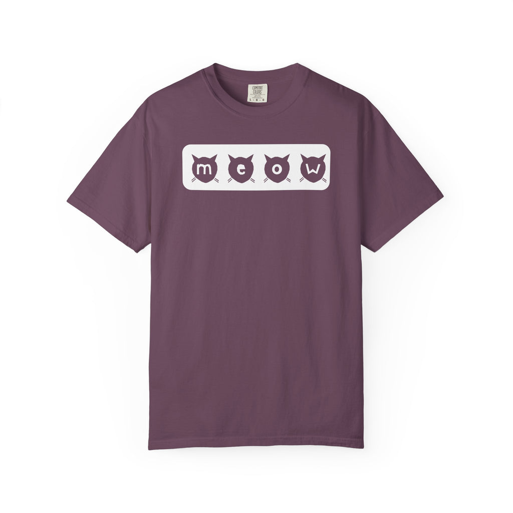 Cat Lover's Meow Unisex T-shirt, Soft Casual Tee