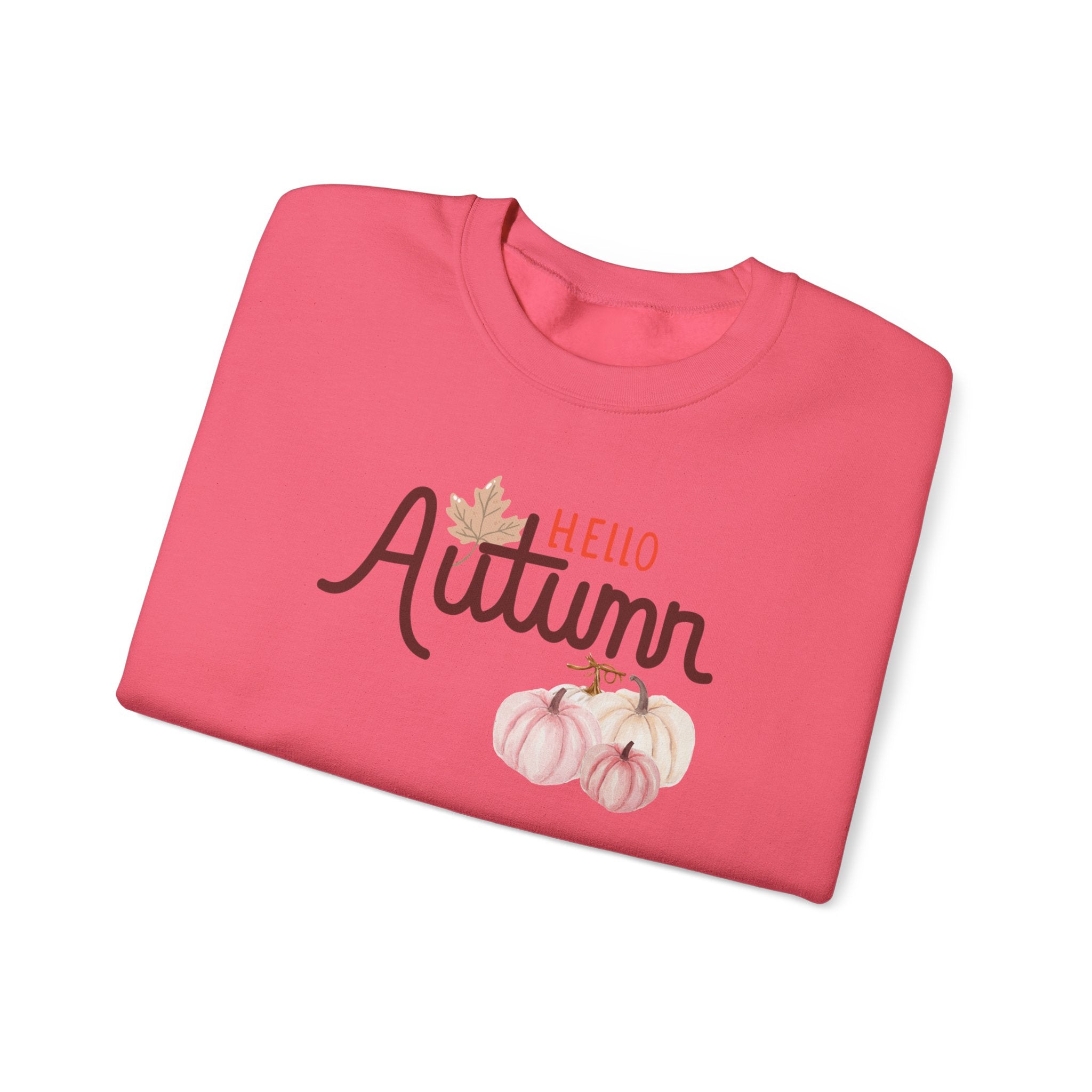 Hello Autumn Heavy Crewneck Sweatshirt
