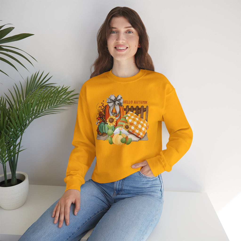Hello Autumn Gnome Vibes Sweatshirt