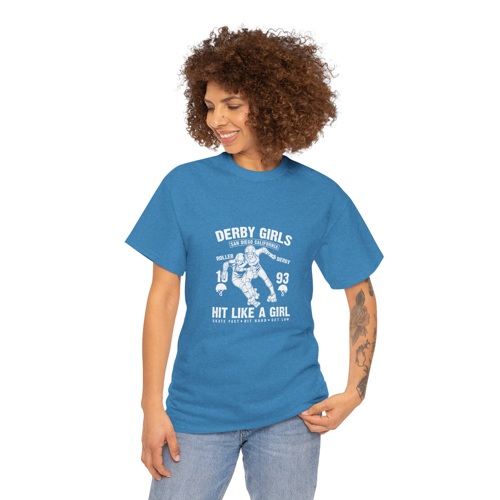 Derby Girls Hit Like a Girl T-Shirt