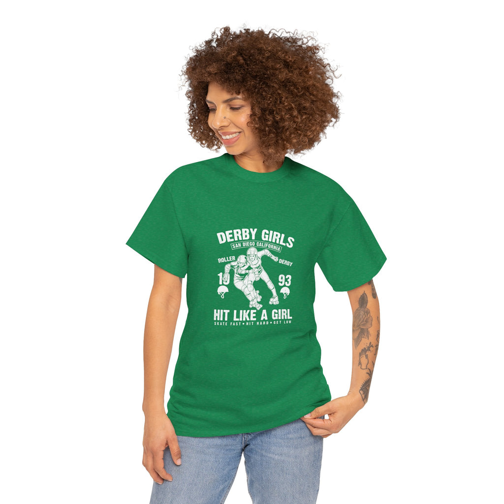 Derby Girls Hit Like a Girl T-Shirt