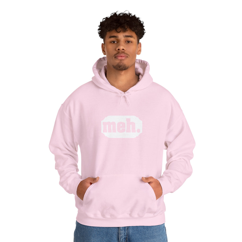"Meh" Hoodie for Laid-Back Causal Outfit