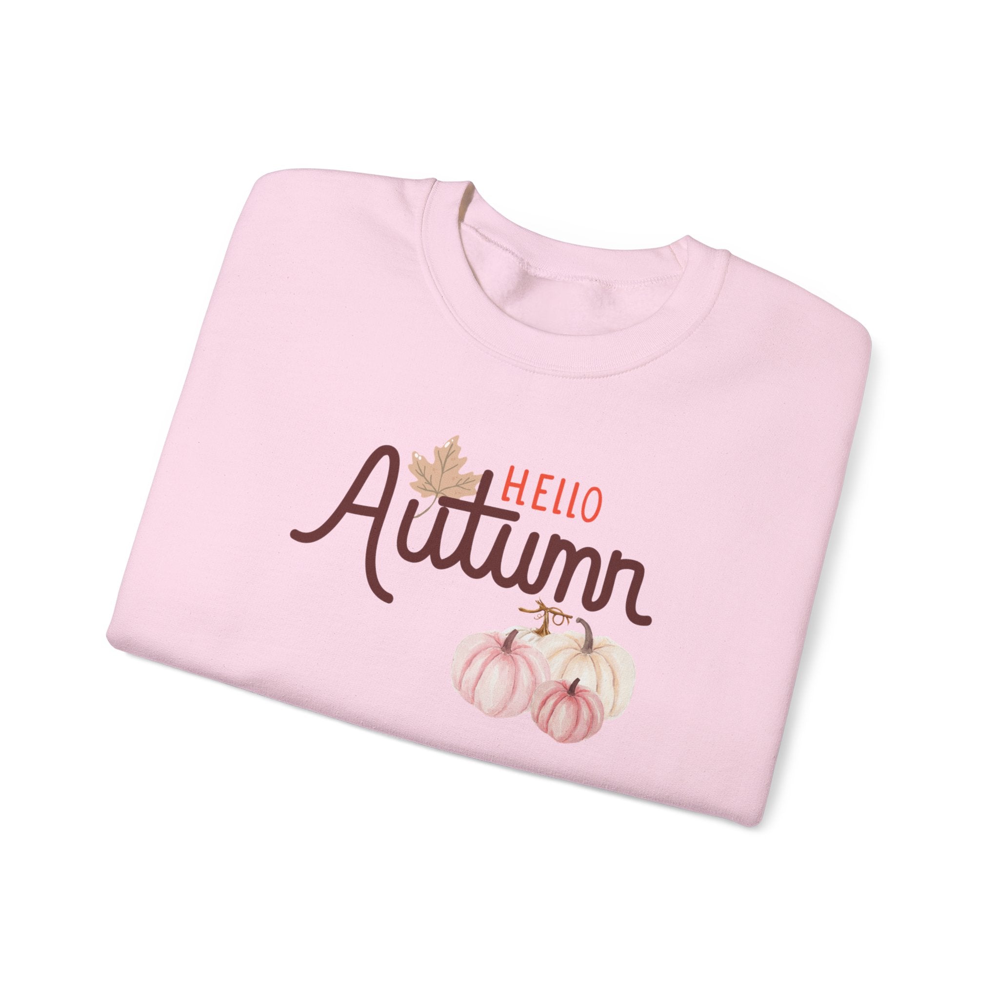 Hello Autumn Heavy Crewneck Sweatshirt
