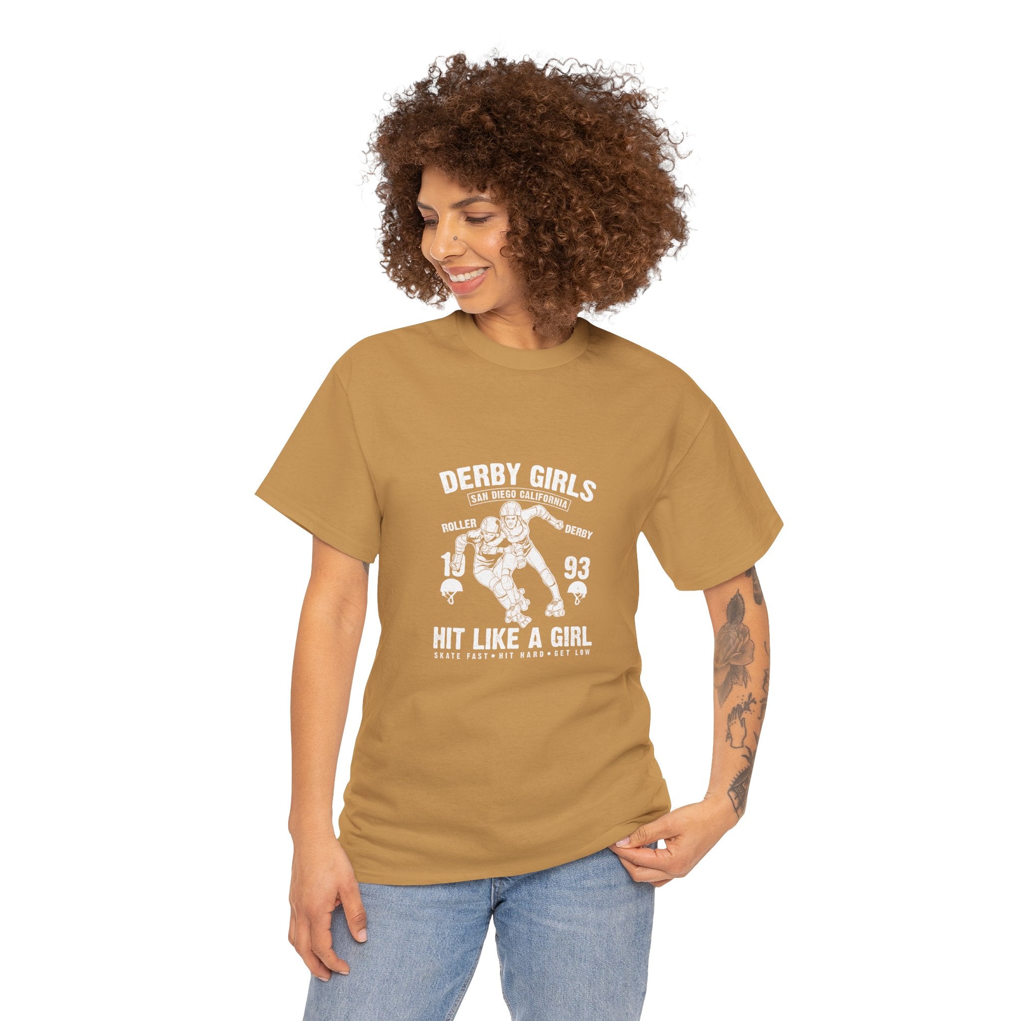 Derby Girls Hit Like a Girl T-Shirt