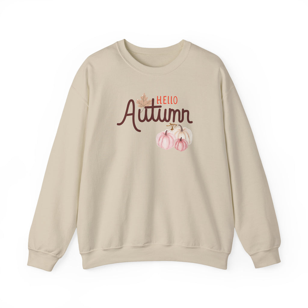 Hello Autumn Heavy Crewneck Sweatshirt