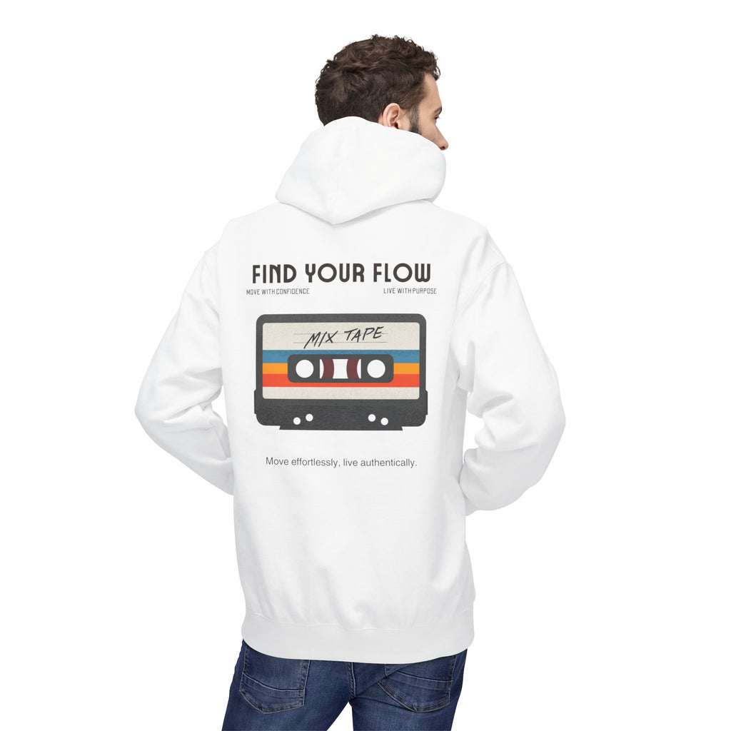 Find Your Flow Retro Mix Tape Hoodie