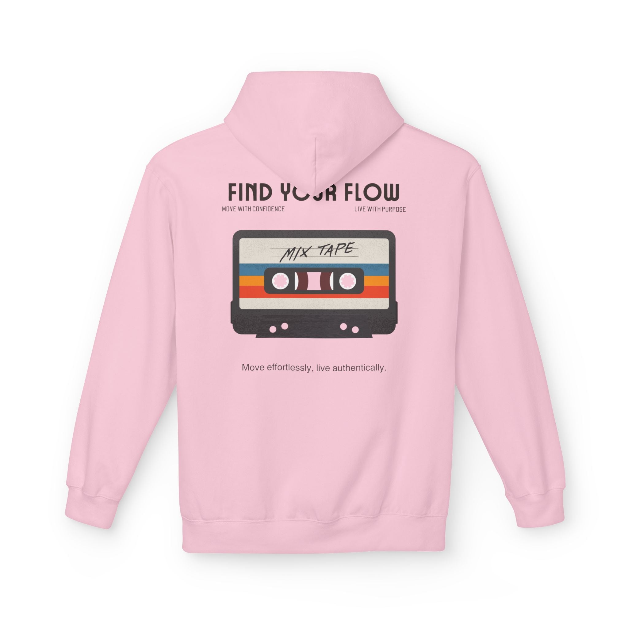 Find Your Flow Retro Mix Tape Hoodie
