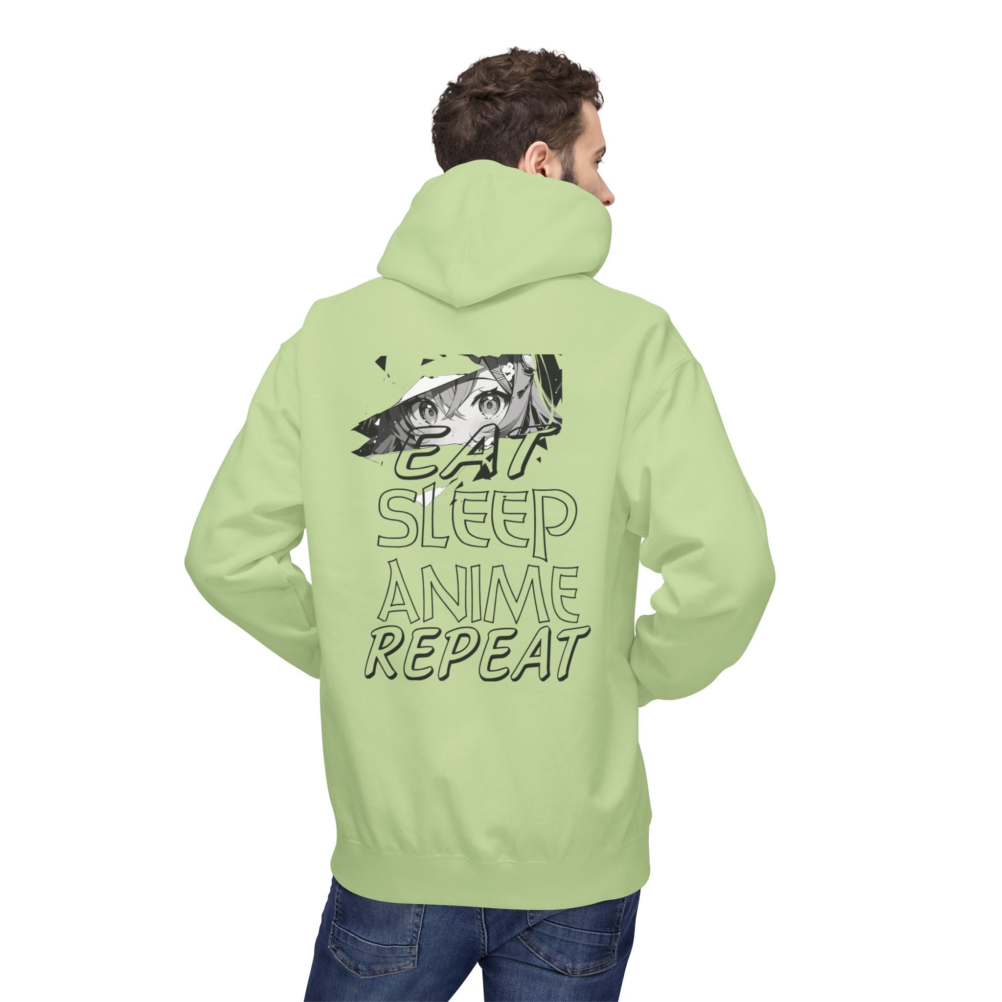 Eat Sleep Anime Repeat Hoodie