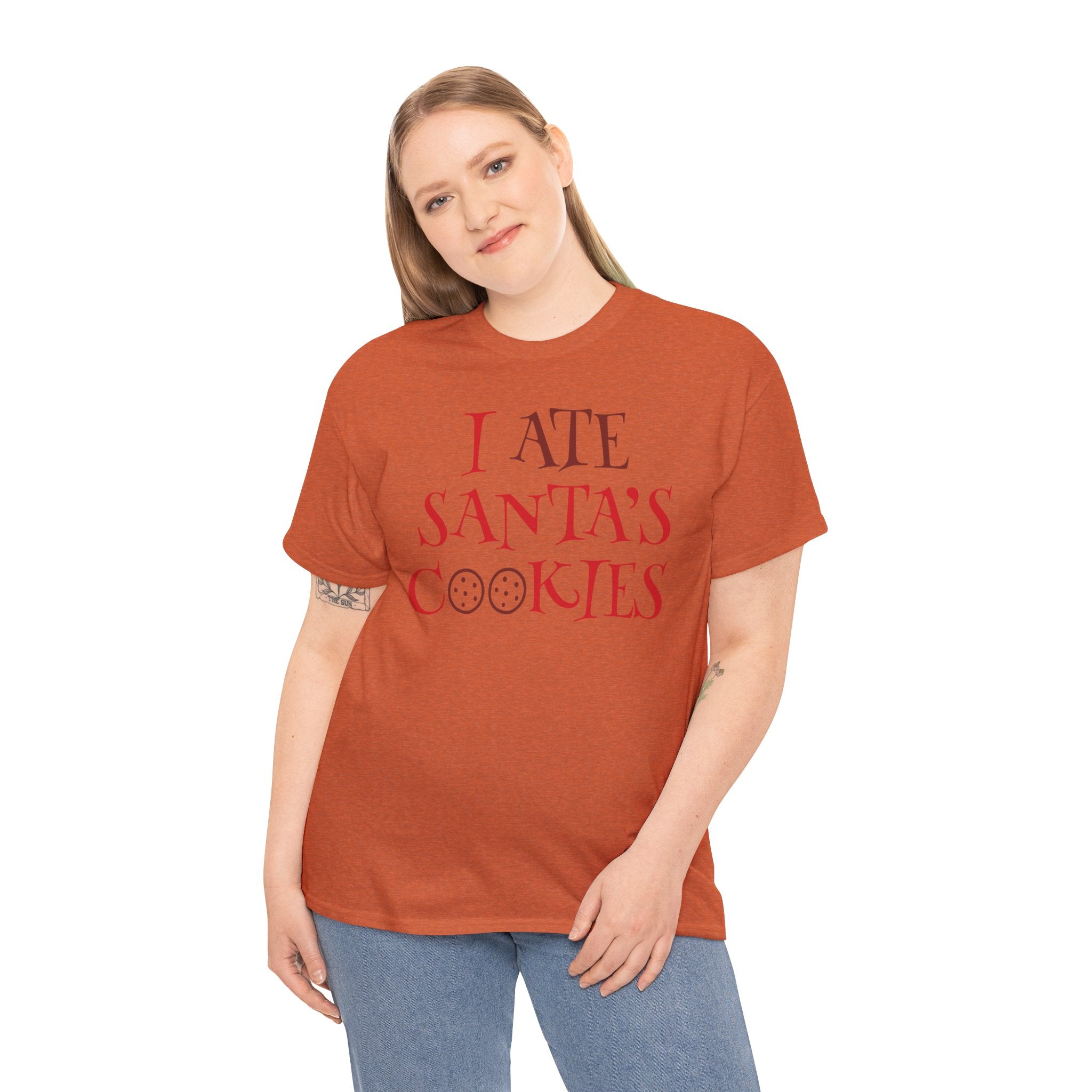 I Ate Santa's Cookies Christmas Tee — Funny Holiday Kids & Adult T-Shirt