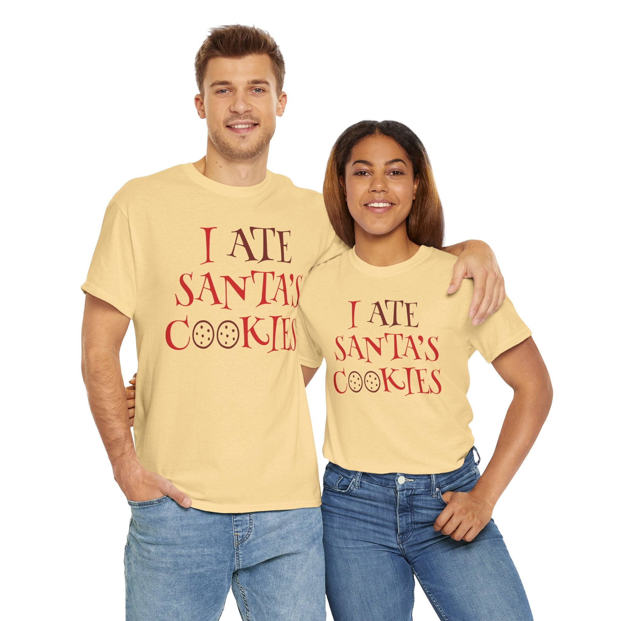 I Ate Santa's Cookies Christmas Tee — Funny Holiday Kids & Adult T-Shirt