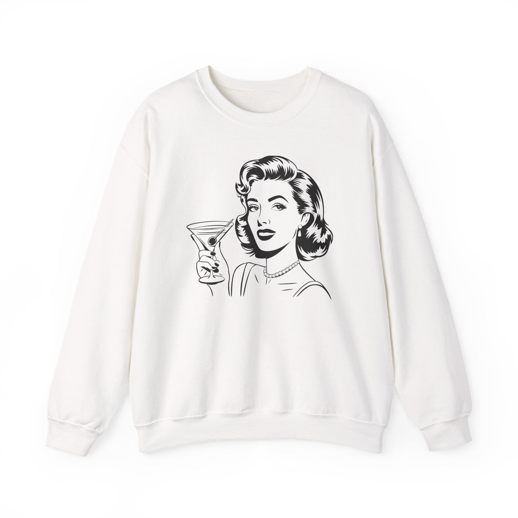 Glamour Girl Crewneck Sweatshirt Vintage Style