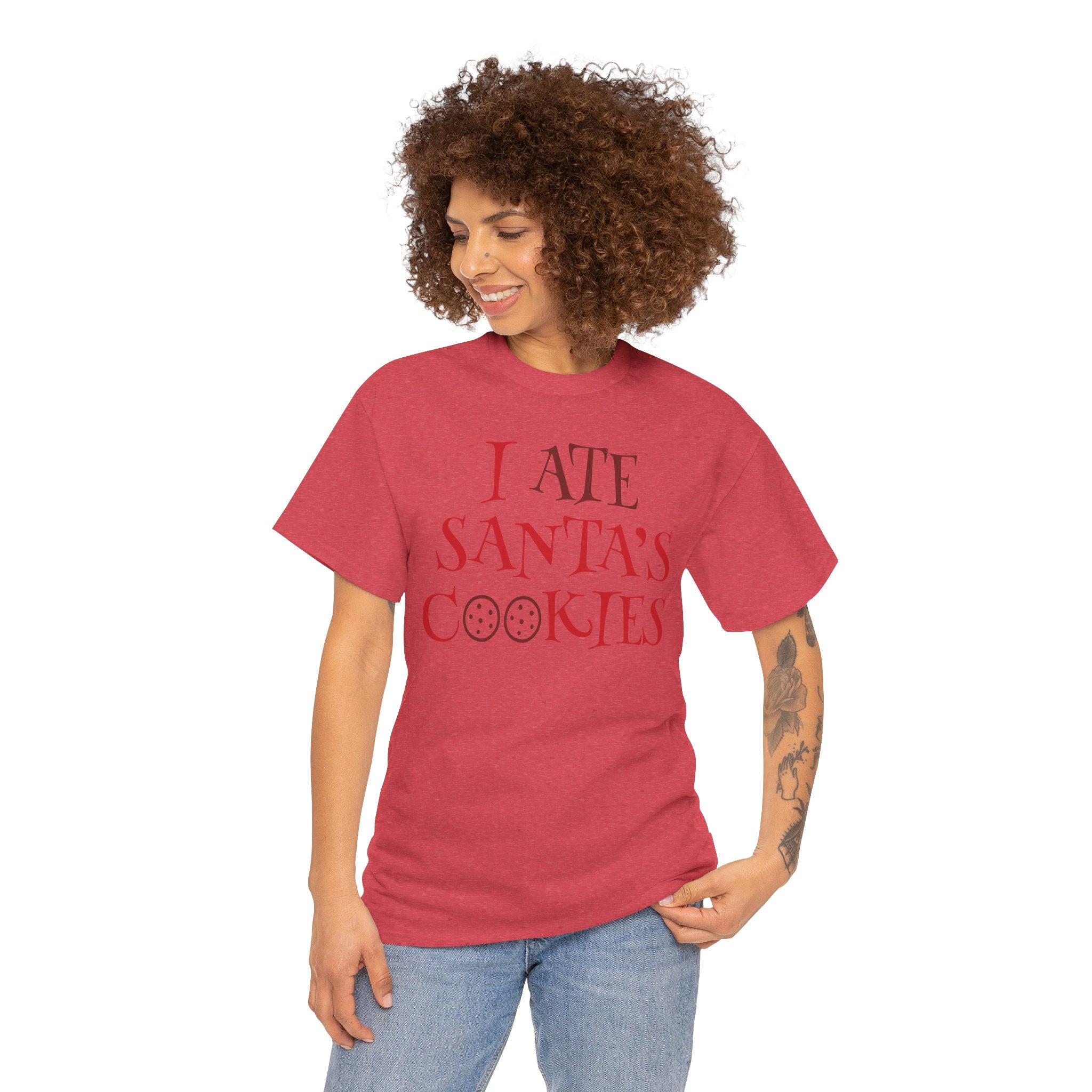 I Ate Santa's Cookies Christmas Tee — Funny Holiday Kids & Adult T-Shirt