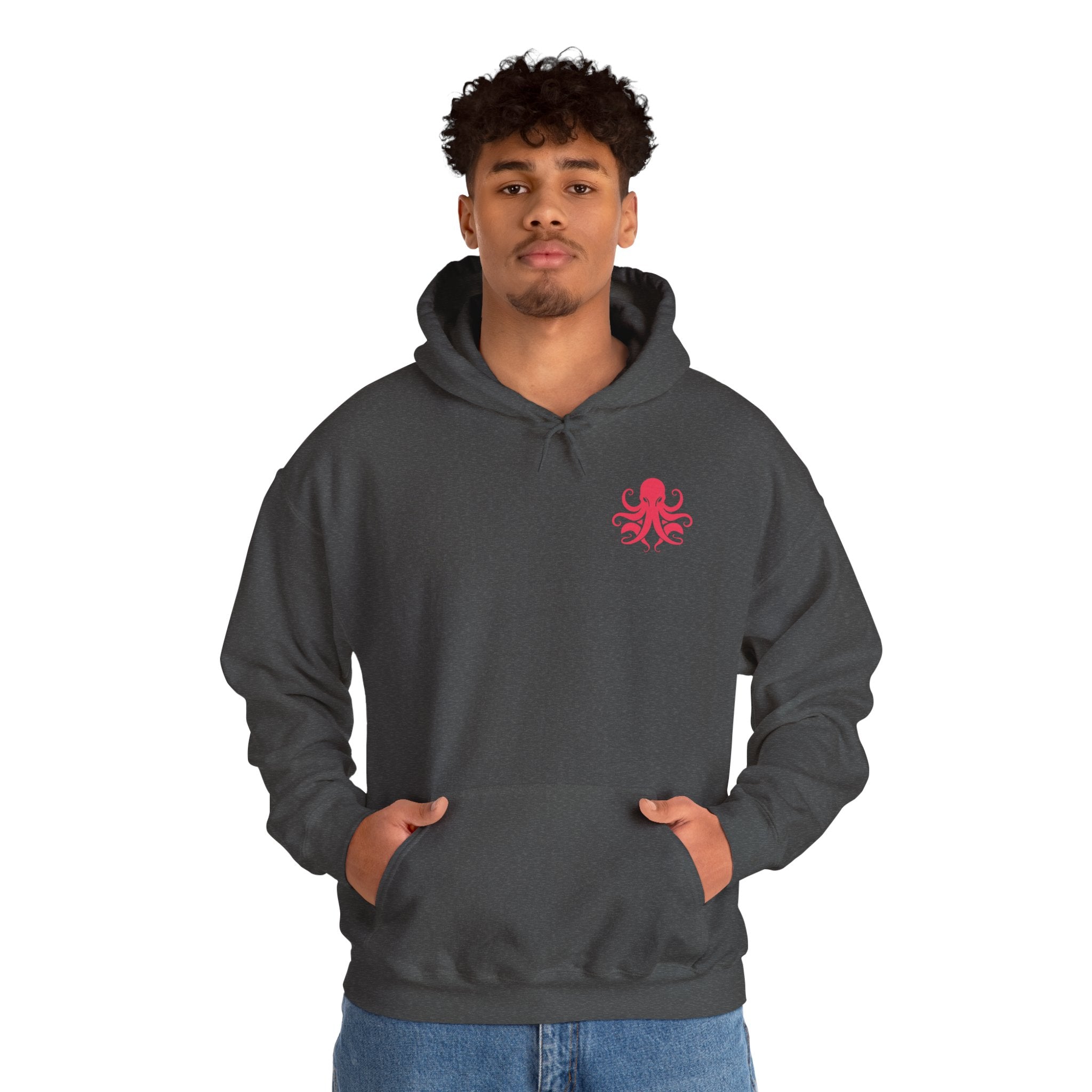 Adult Hoodie Deep Dive Octopus-Themed Hoodie