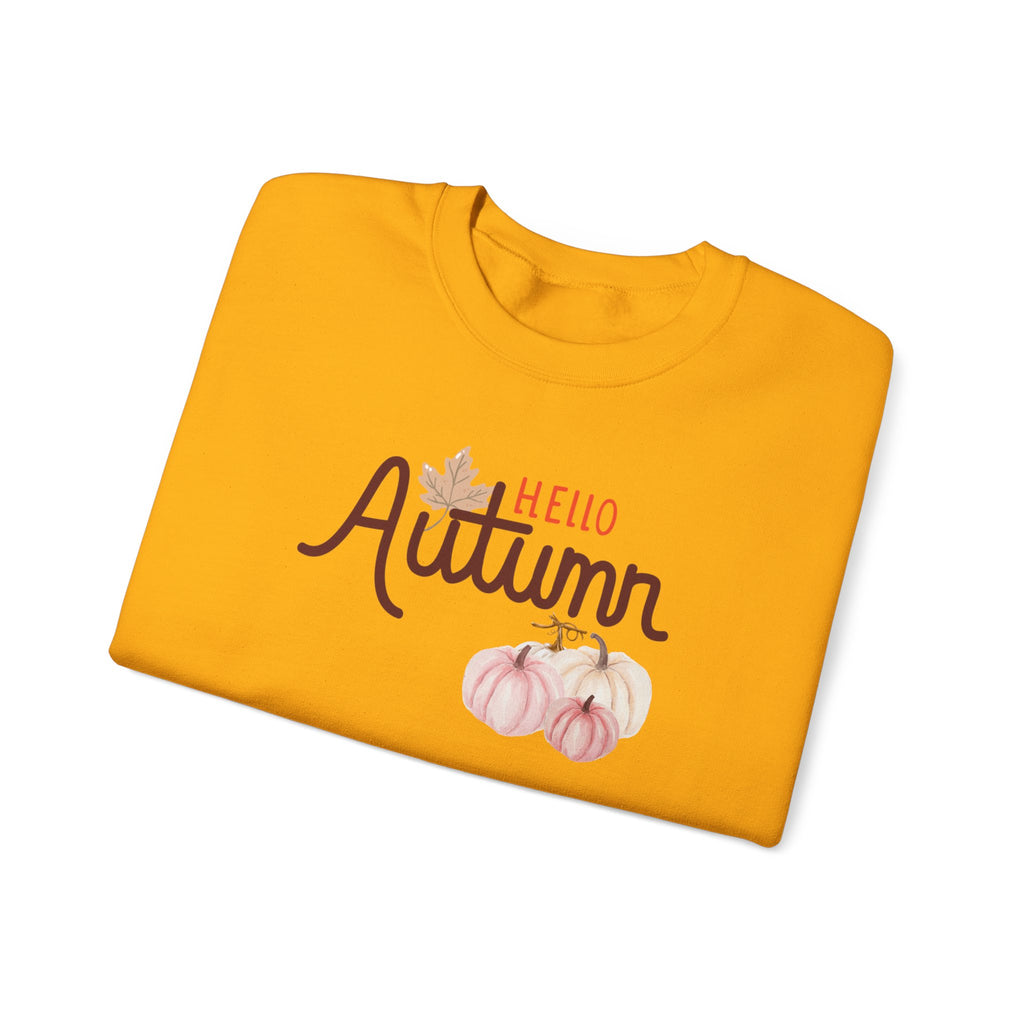Hello Autumn Heavy Crewneck Sweatshirt