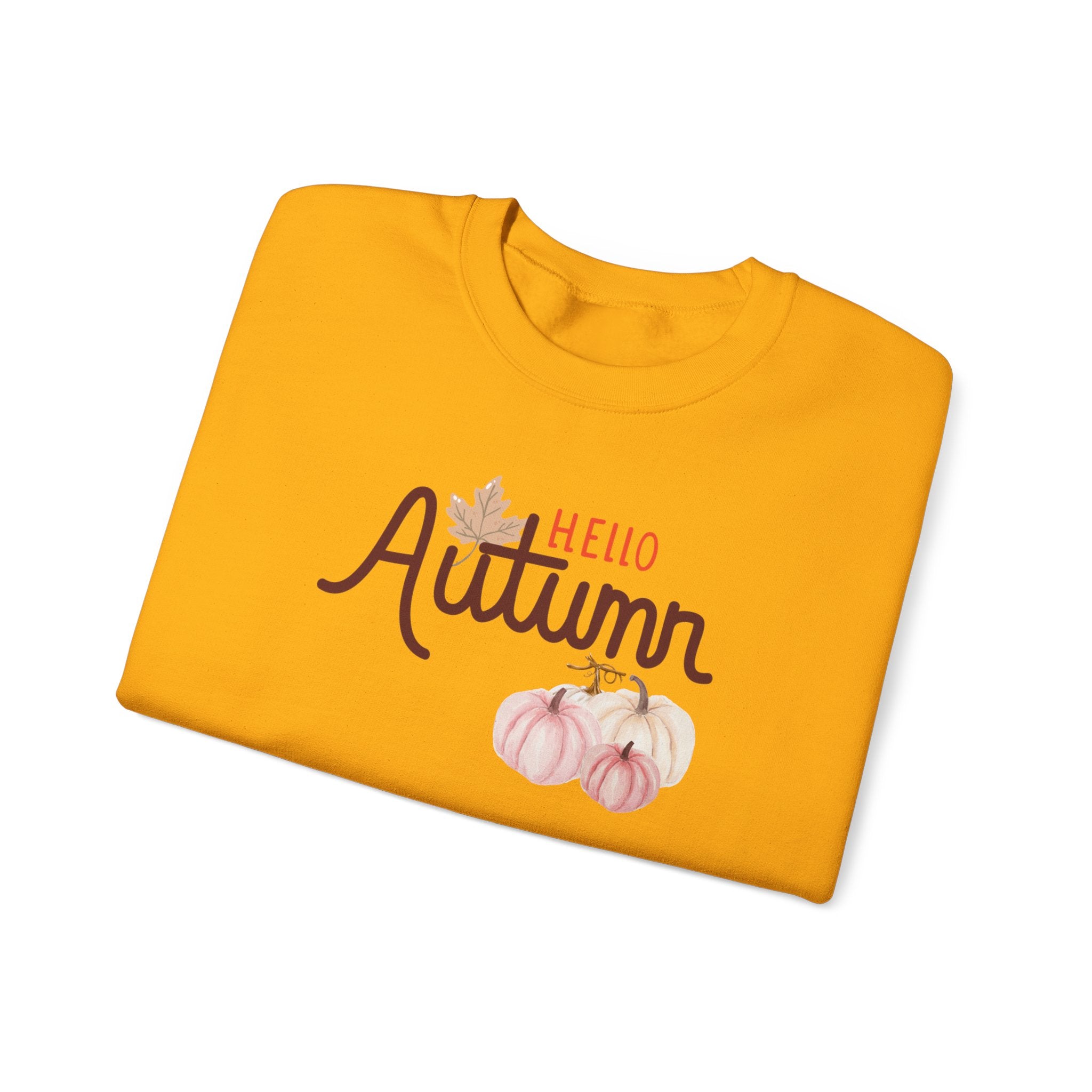 Hello Autumn Heavy Crewneck Sweatshirt
