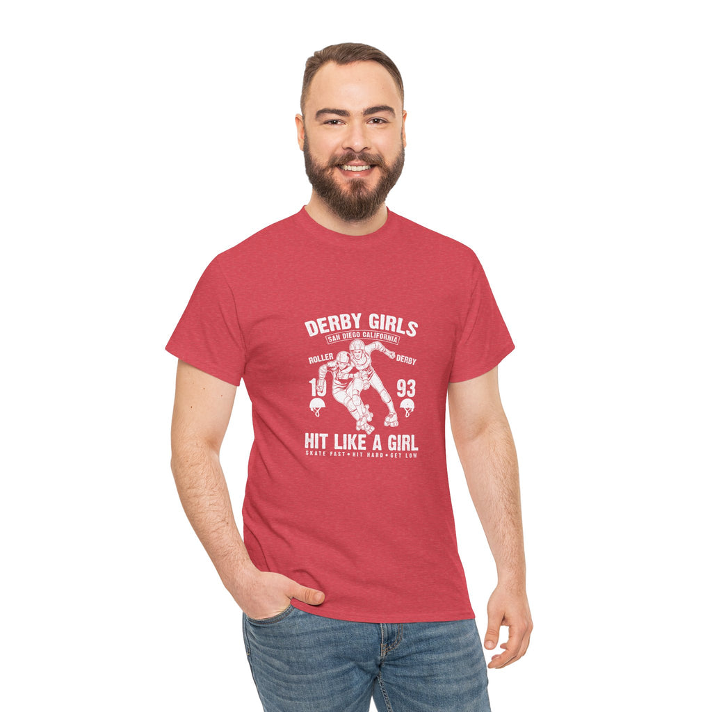 Derby Girls Hit Like a Girl T-Shirt