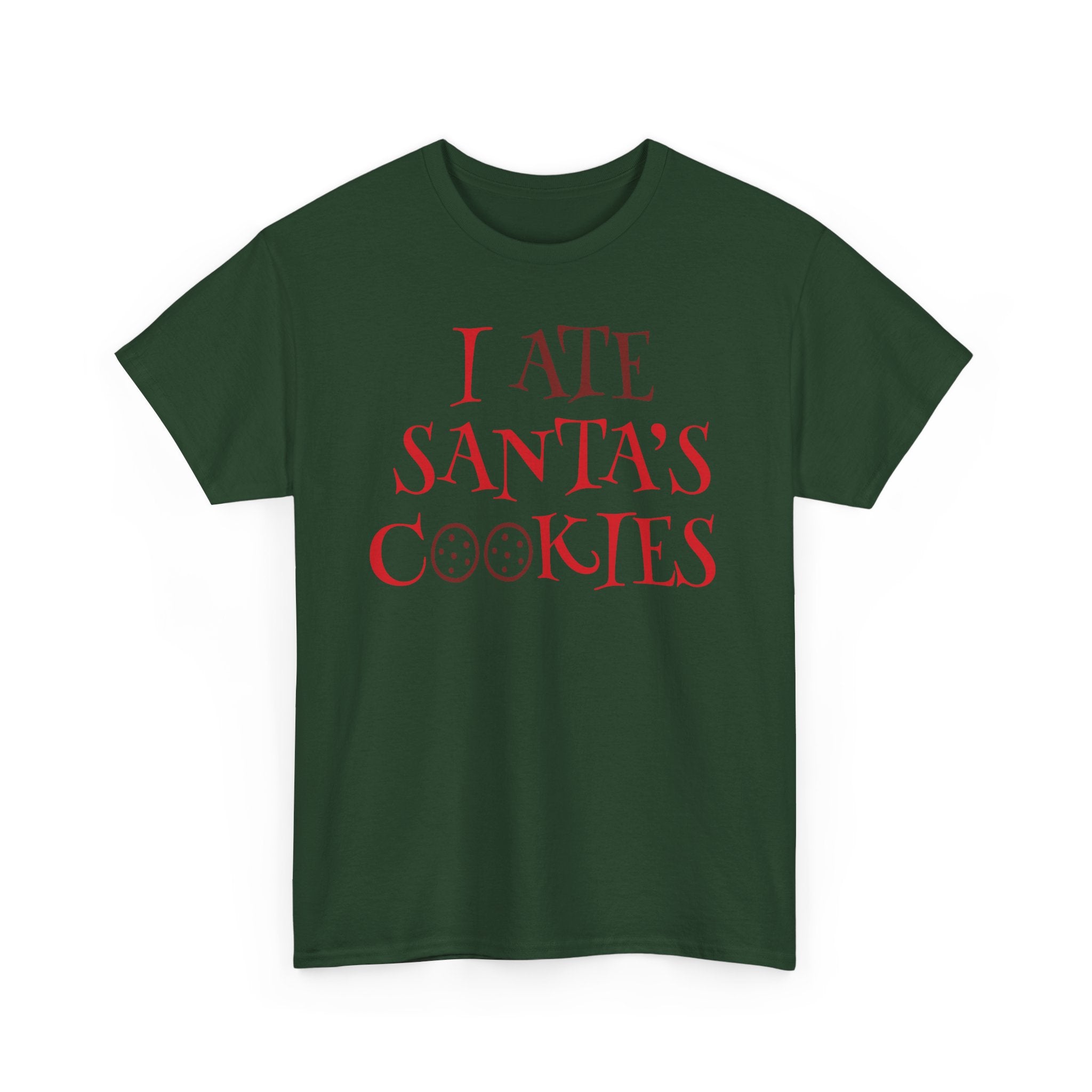 I Ate Santa's Cookies Christmas Tee — Funny Holiday Kids & Adult T-Shirt