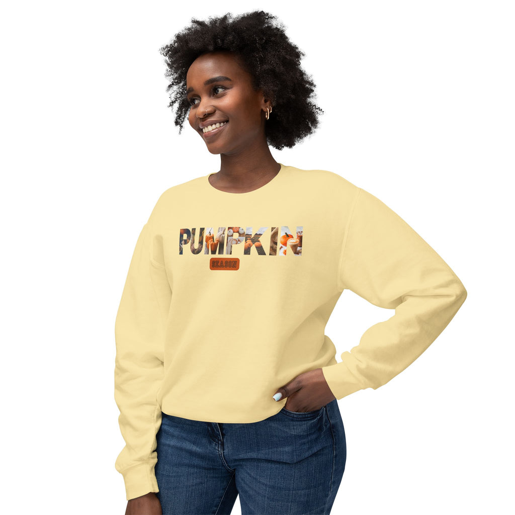 Pumpkin Season Lightweight Crewneck Sweatshirt