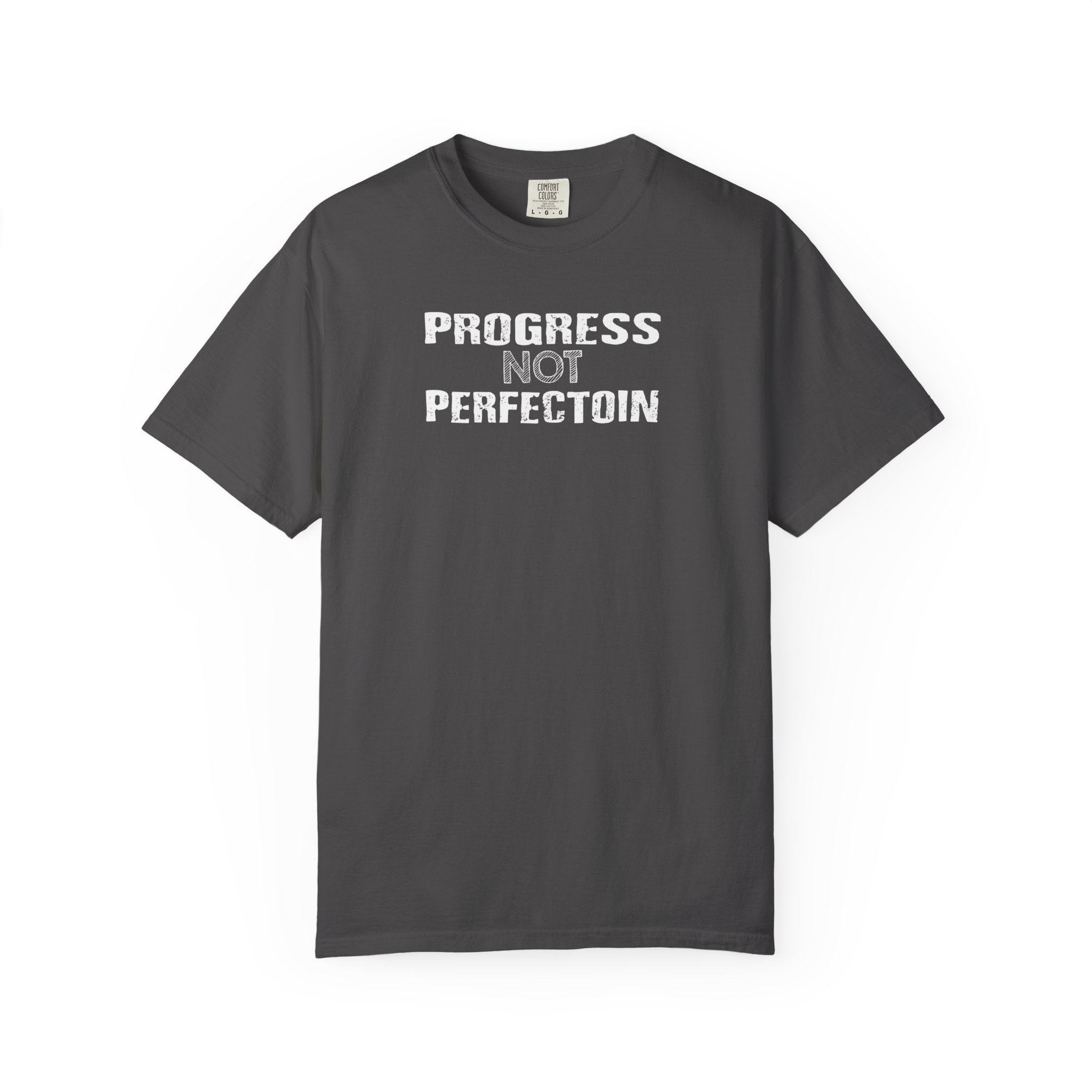 Motivational Unisex T-Shirt - "Progress Not Perfection" Tee
