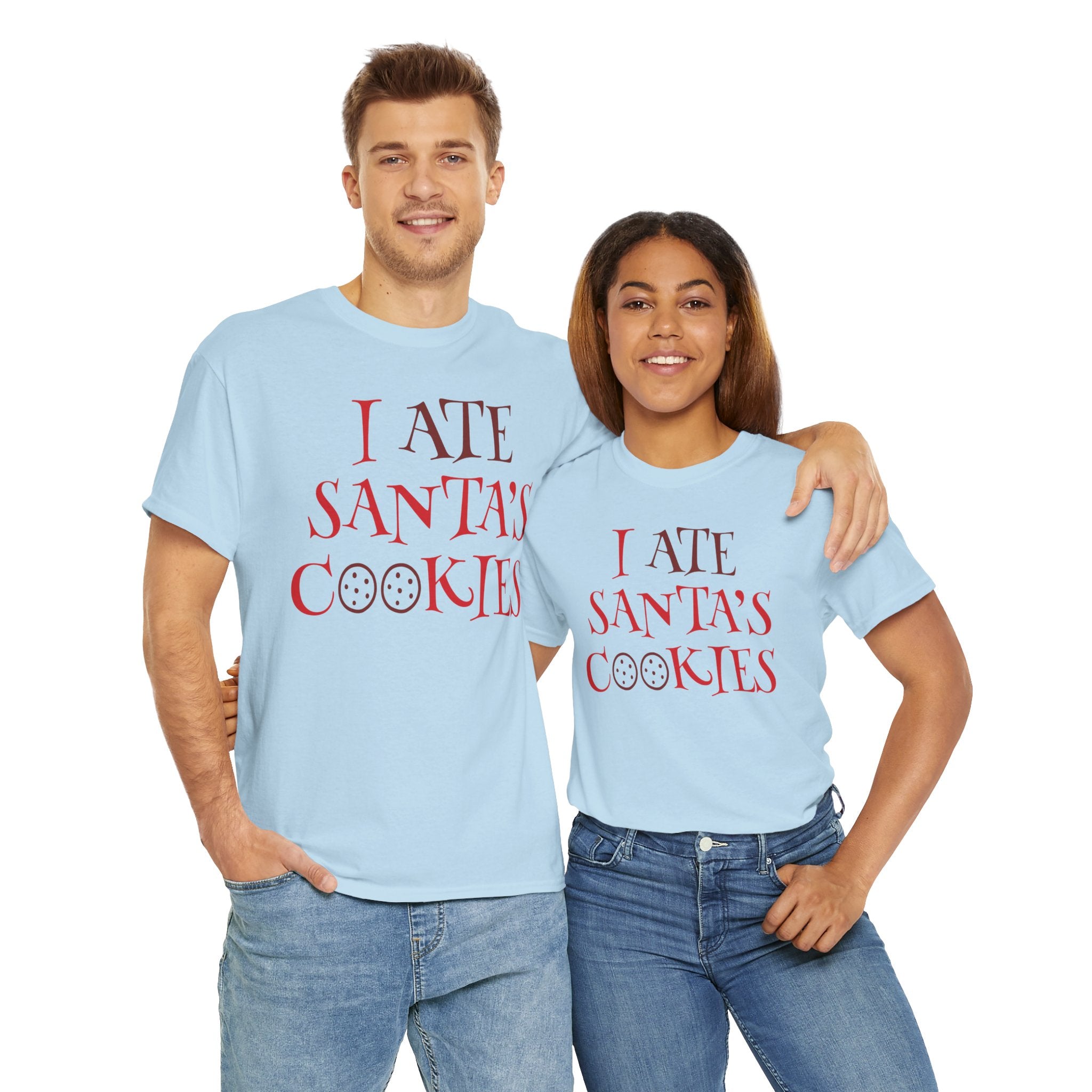 I Ate Santa's Cookies Christmas Tee — Funny Holiday Kids & Adult T-Shirt