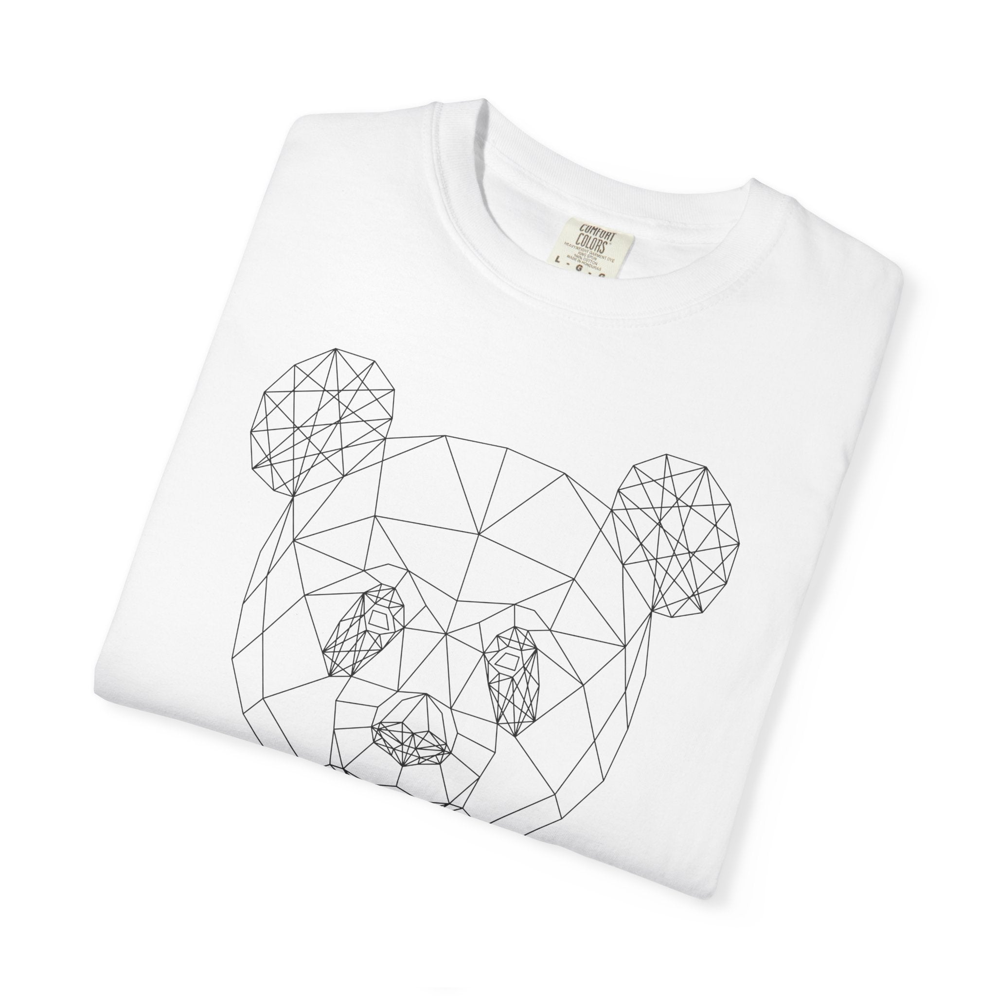 Geometric Panda T-Shirt Graphic Design Shirt