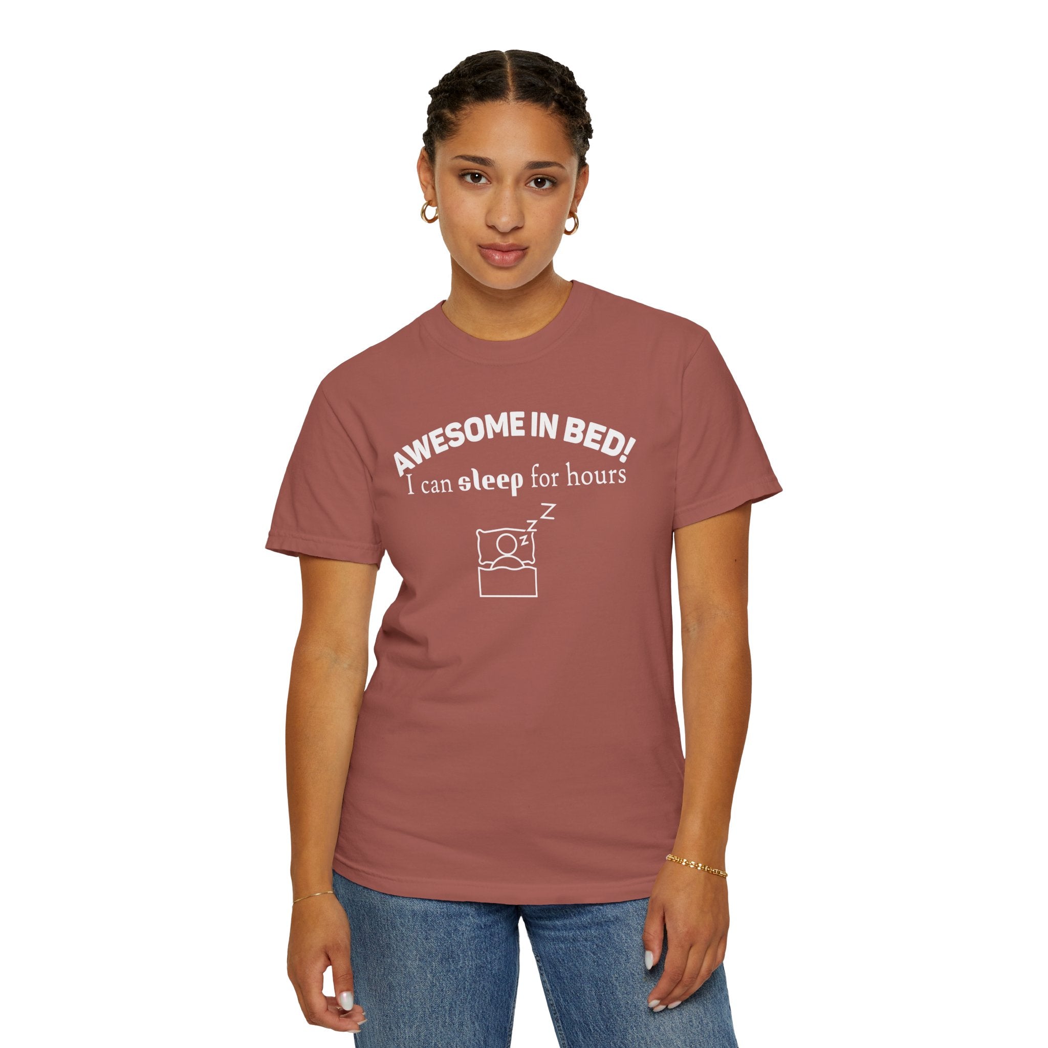 Awesome in Bed T-Shirt | Soft Casual Tee for Everyday Wear