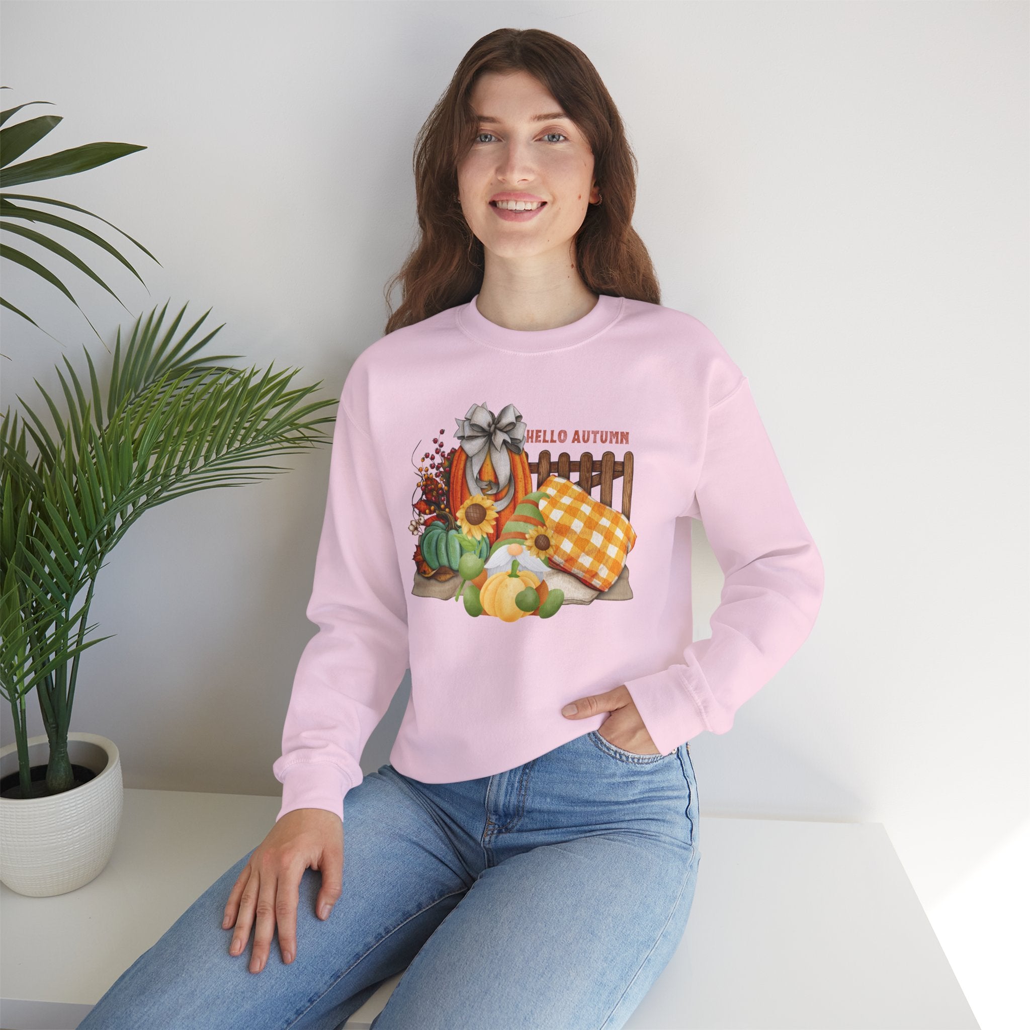 Hello Autumn Gnome Vibes Sweatshirt