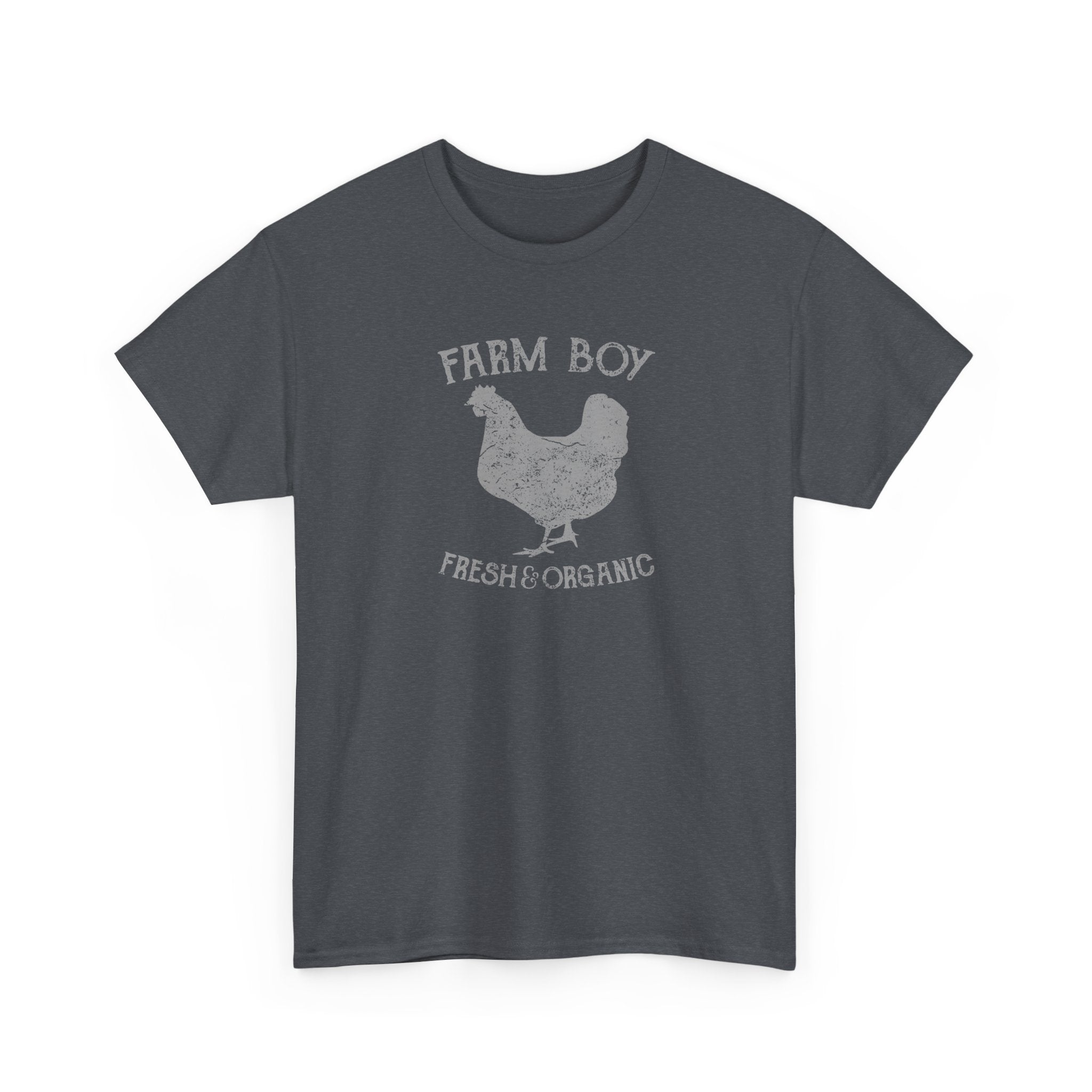 Farm Boy Fresh & Organic Heavy Cotton Tee - Country Style T-Shirt