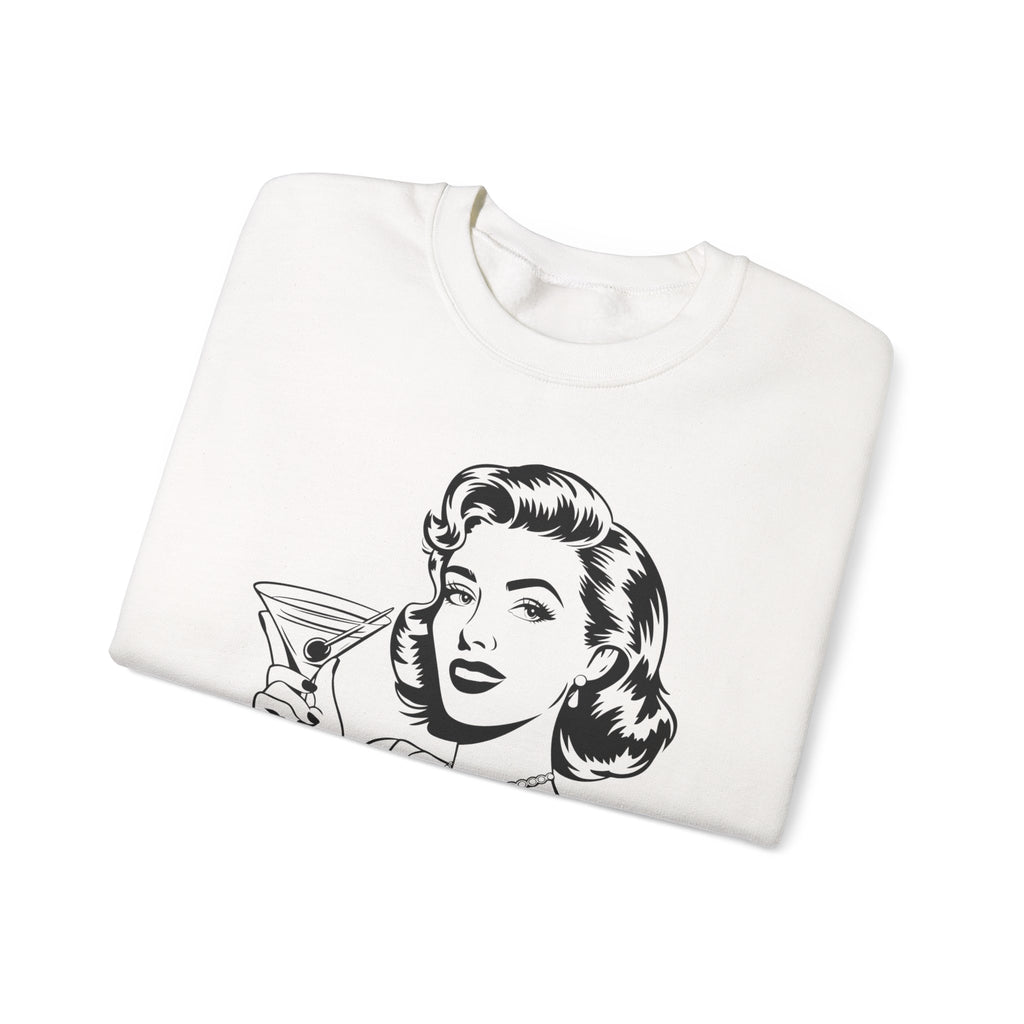Glamour Girl Crewneck Sweatshirt Vintage Style